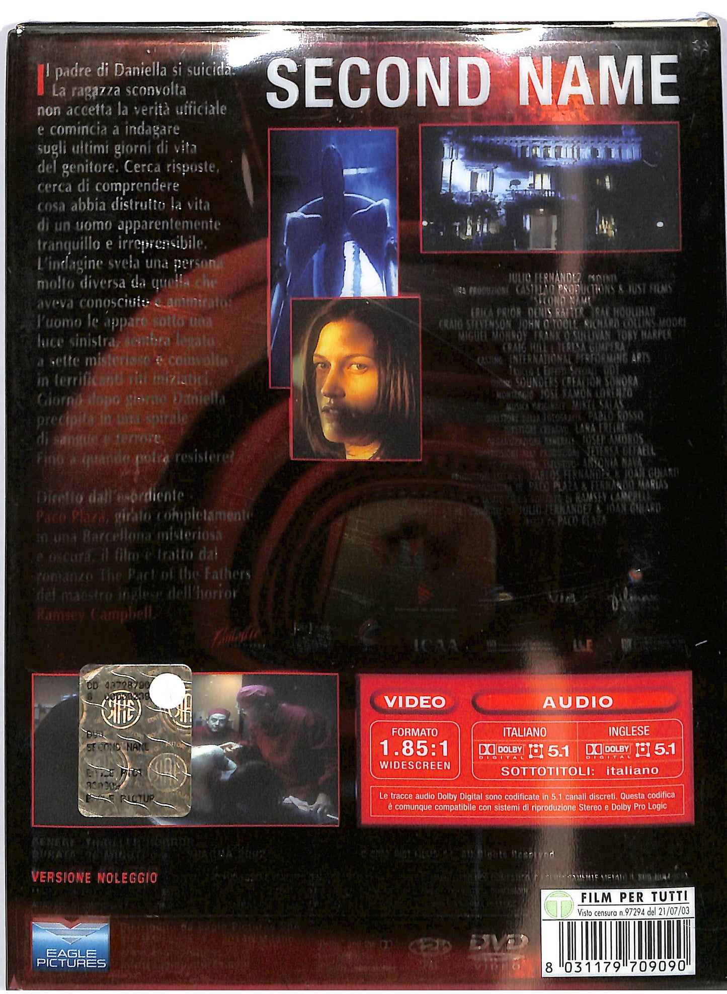 EBOND Second Name Slipcase NOLEGGIO DVD D705409