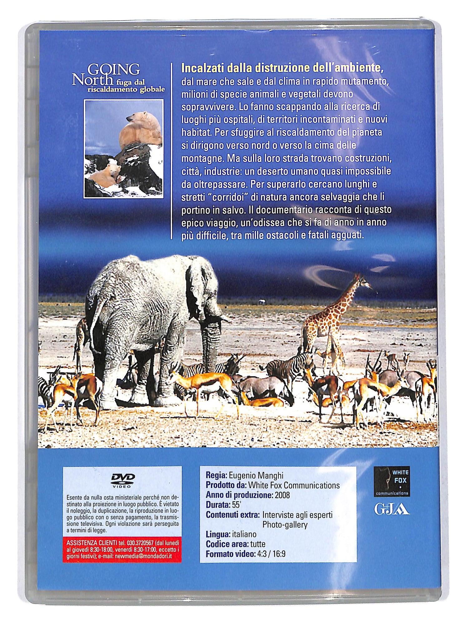 EBOND Going North Fuga dal riscaldamento globale EDITORIALE  DVD D705423