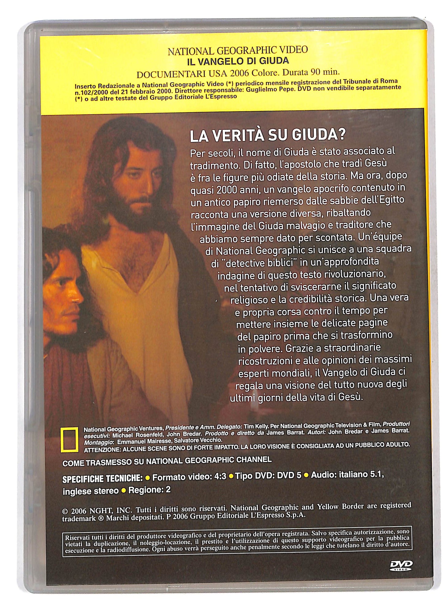 EBOND National Geographic Vol 40 Il vangelo di Giuda EDITORIALE  DVD D705445