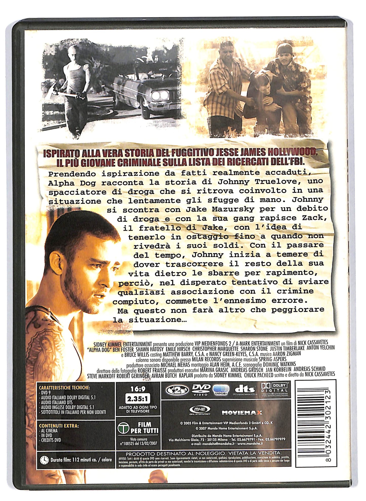 EBOND Alpha Dog NOLEGGIO DVD D705705