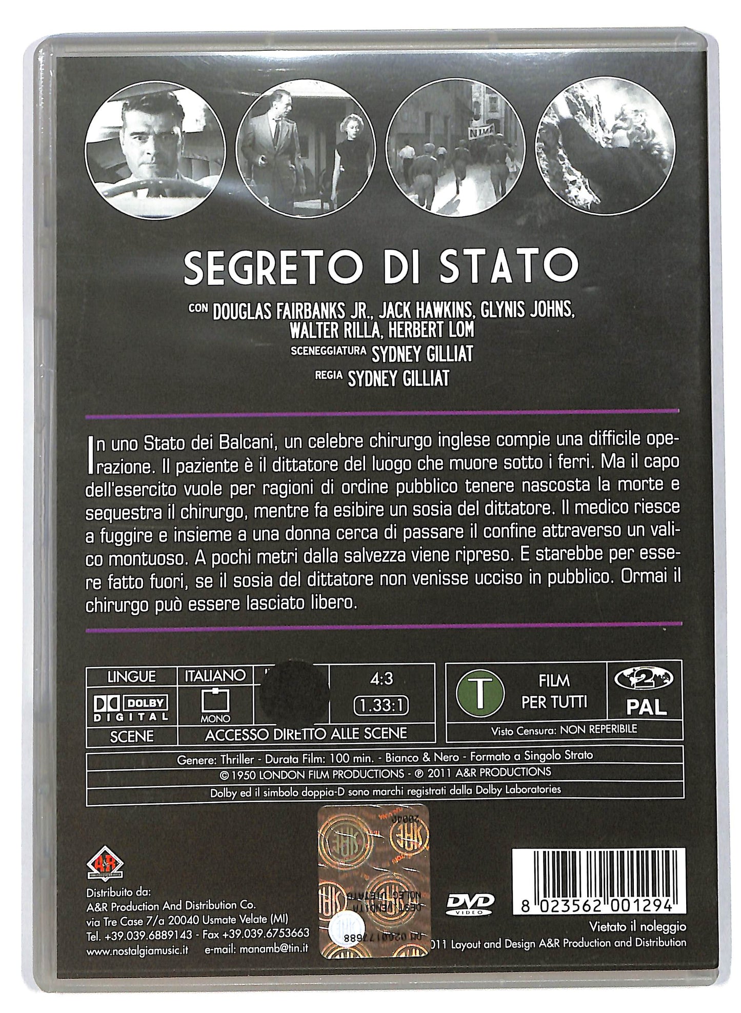 EBOND Segreto di stato DVD D705740