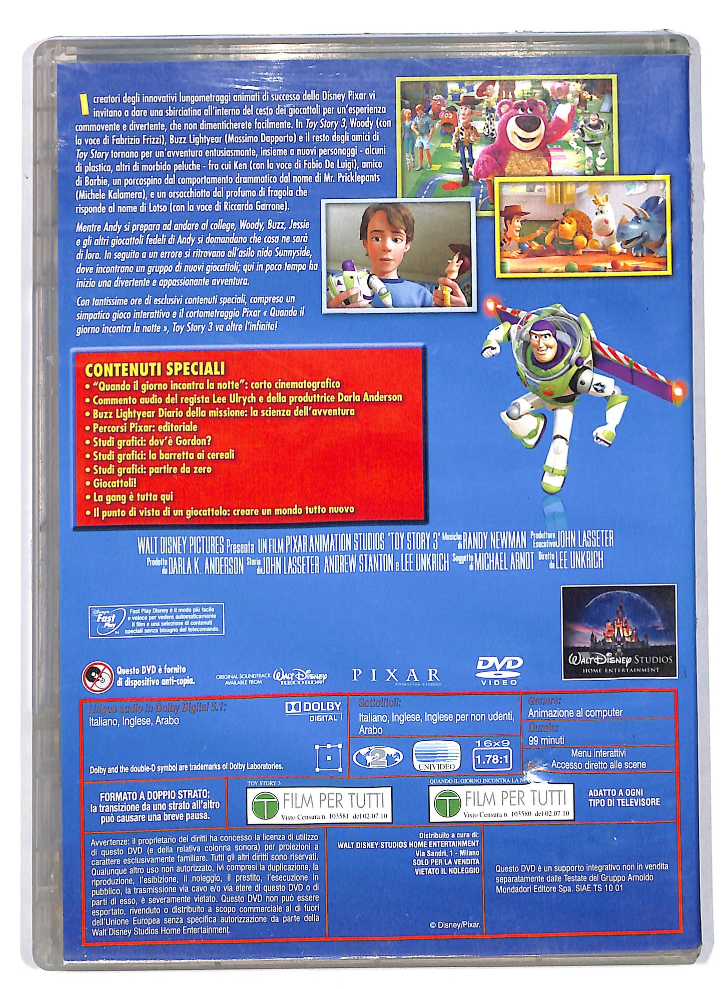 EBOND Toy Story 3 - La grande fuga EDITORIALE DVD D705915
