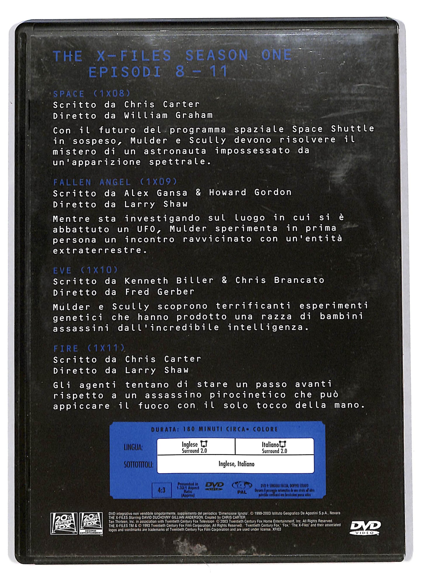 EBOND The X-Files collection - Volume 3 Season one EDITORIALE  DVD D705936