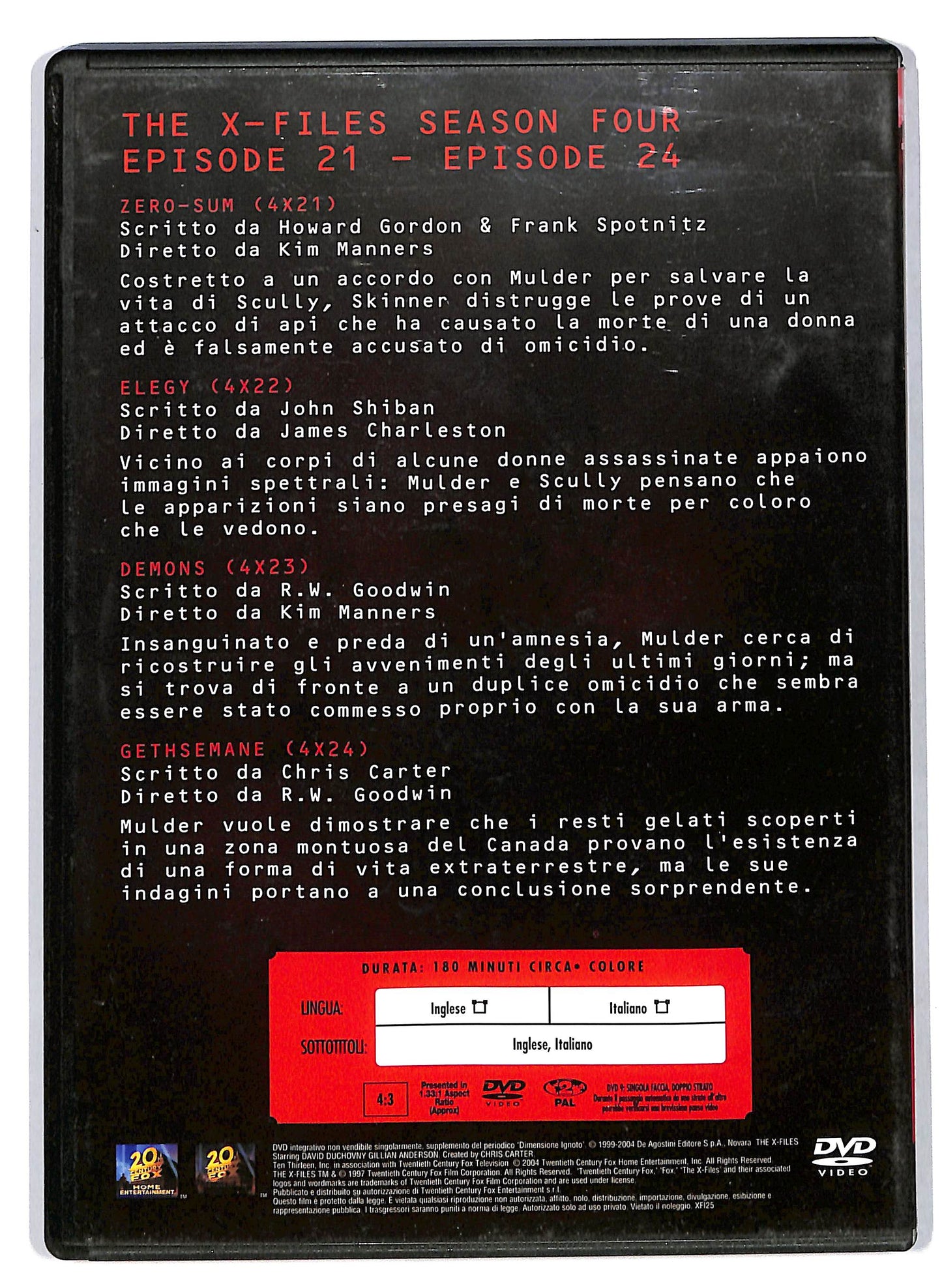 EBOND The X-Files collection - Volume 6 Season four EDITORIALE  DVD D705940