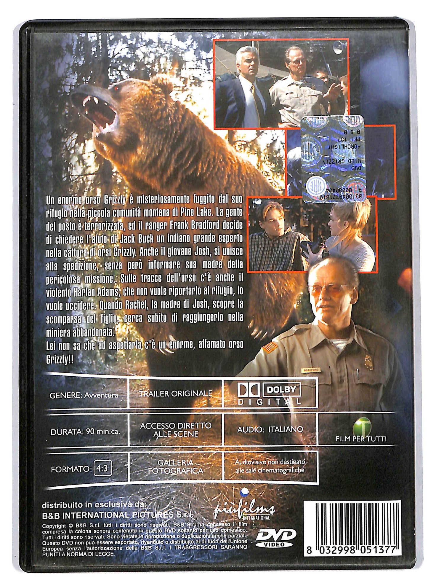 EBOND Wild grizzly  DVD D706109