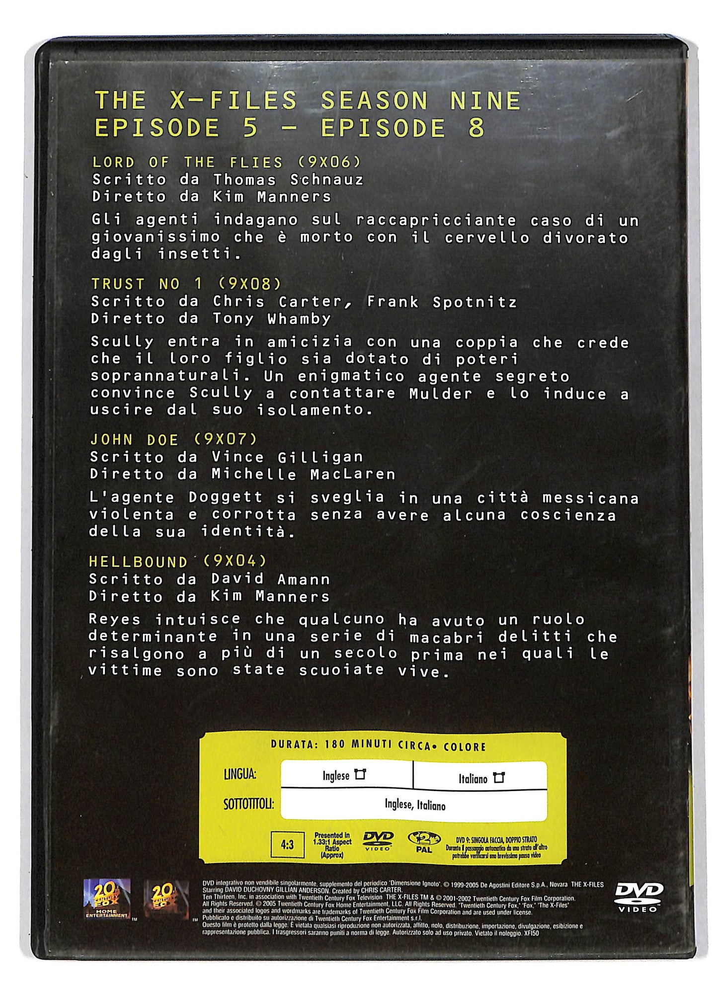 EBOND The X-Files Collection - Season nine Volume 2  DVD D706116