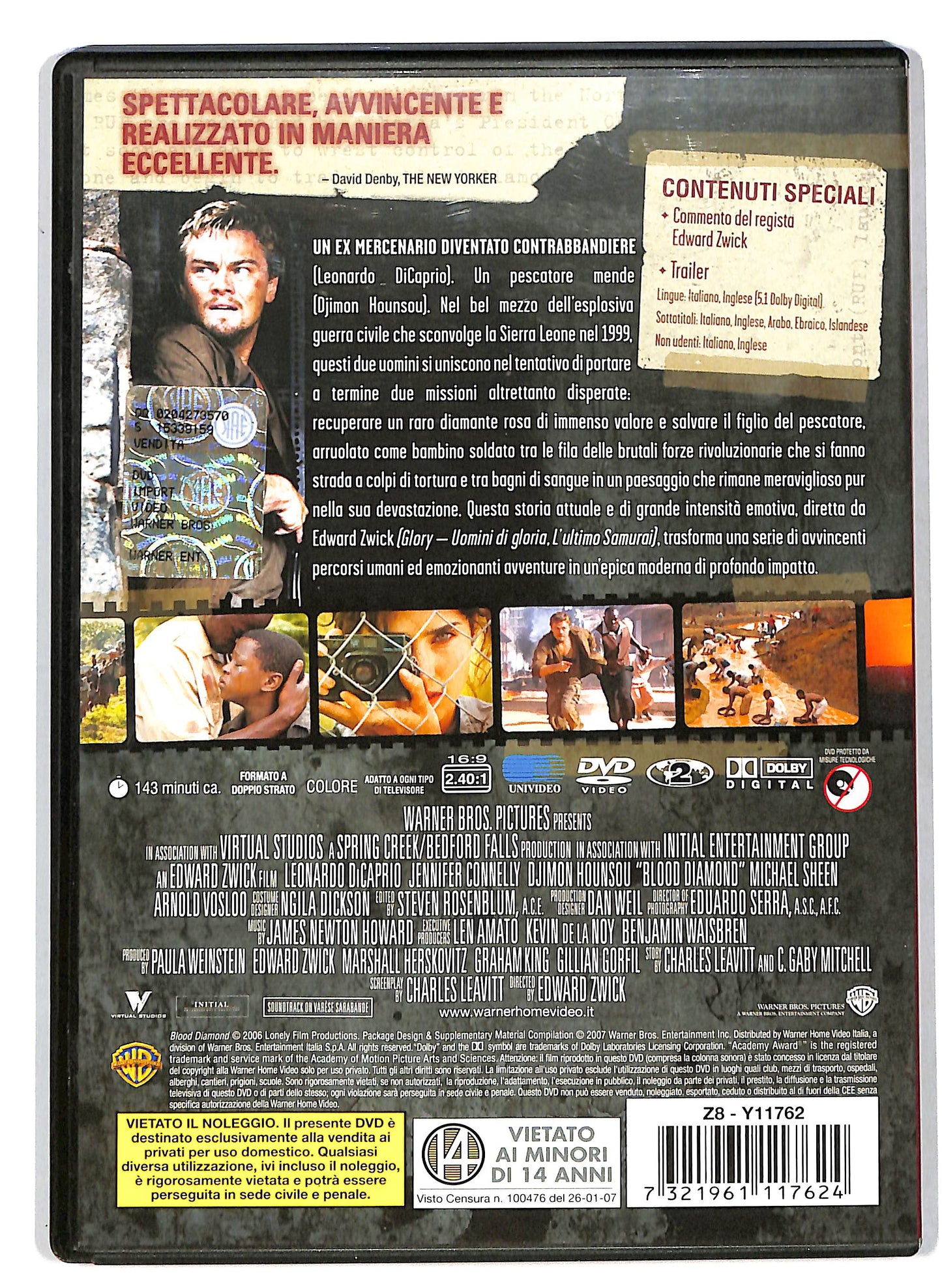 EBOND Blood Diamond - Diamanti di sangue  DVD D706124