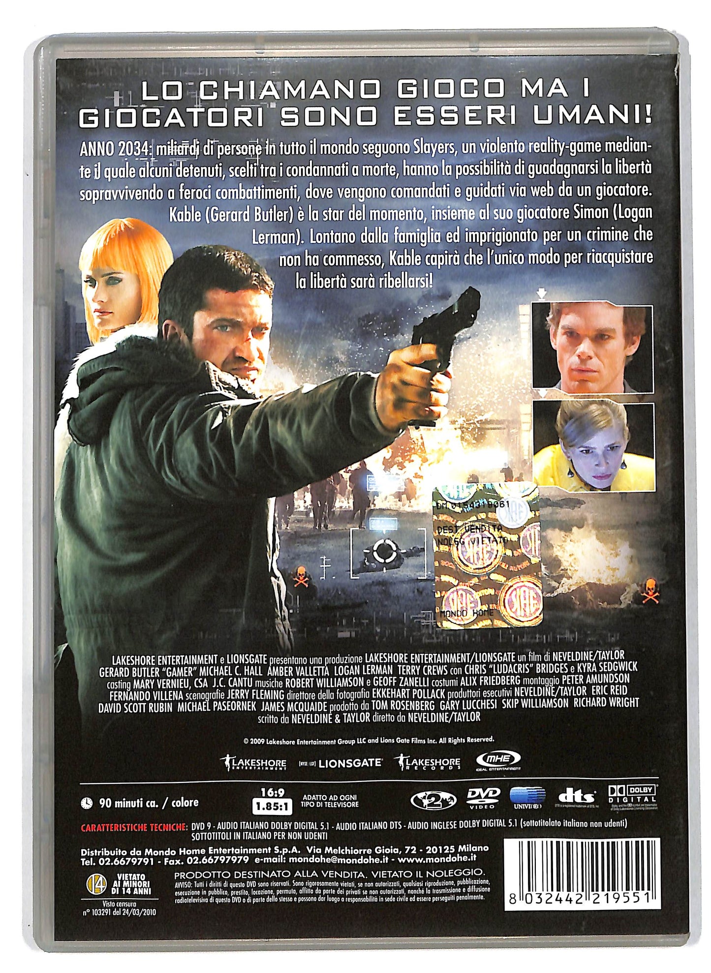 EBOND Gamer DVD D706154