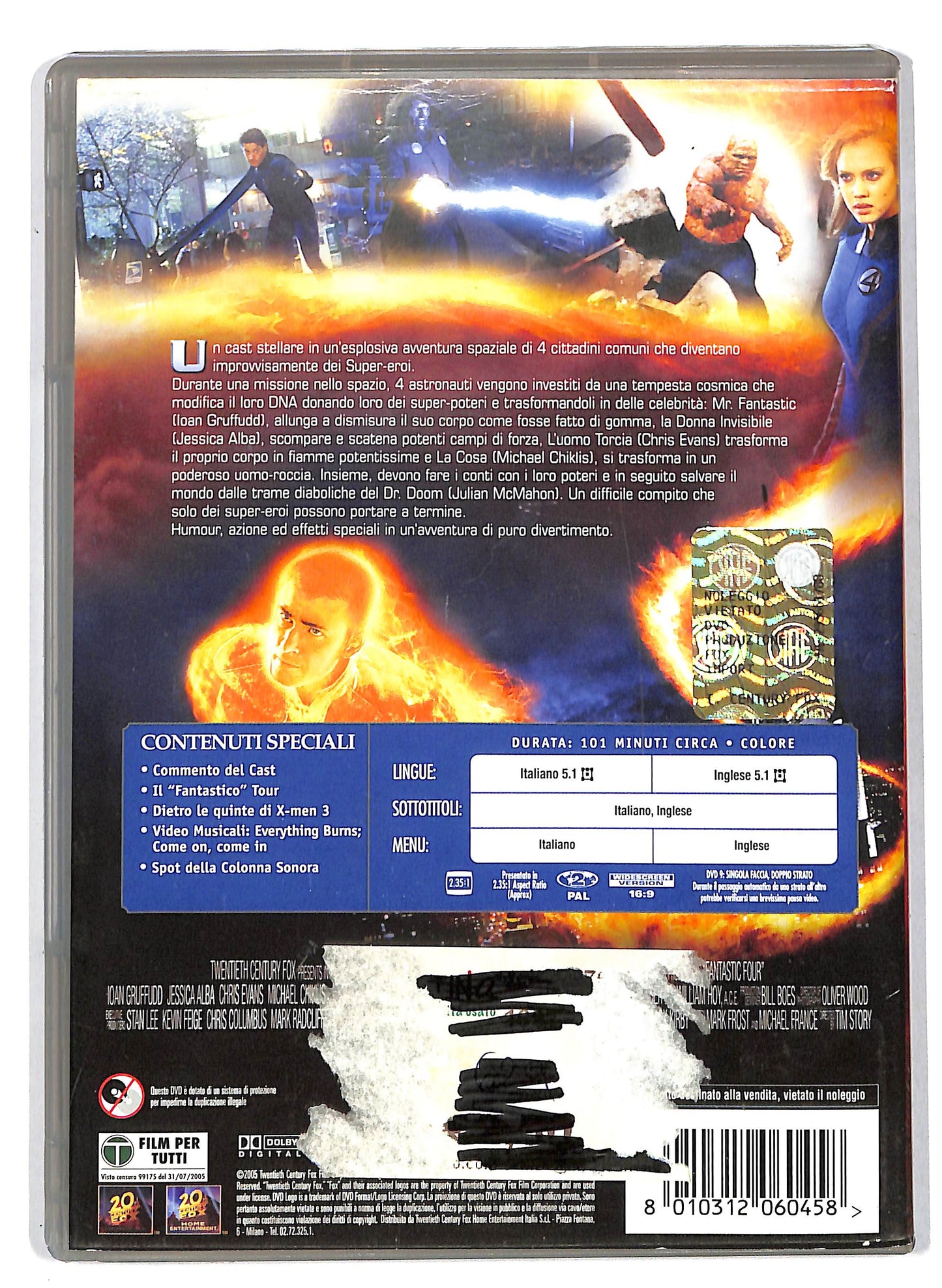 EBOND I Fantastici 4  DVD D706158