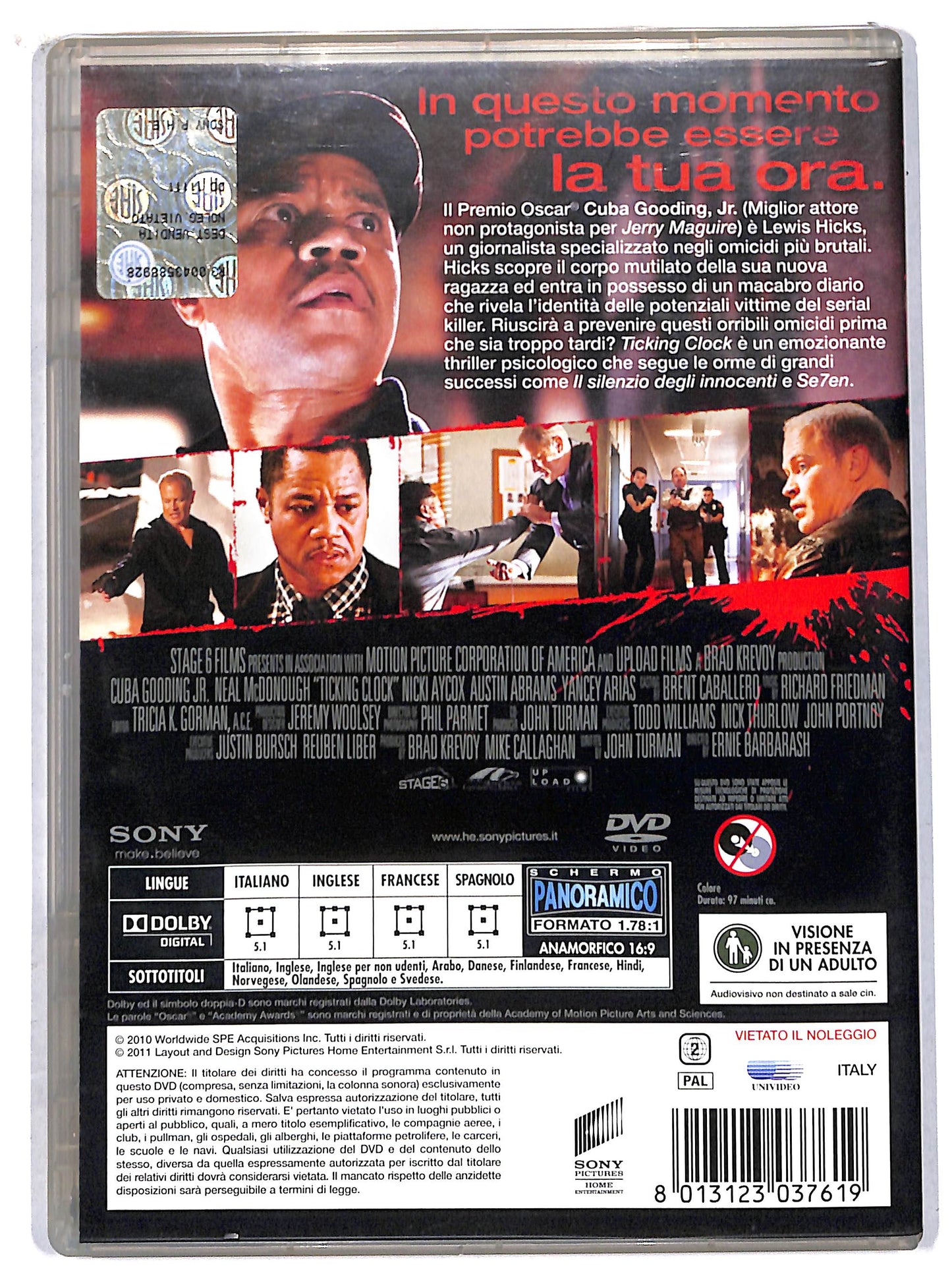 EBOND ticking clock DVD D706524