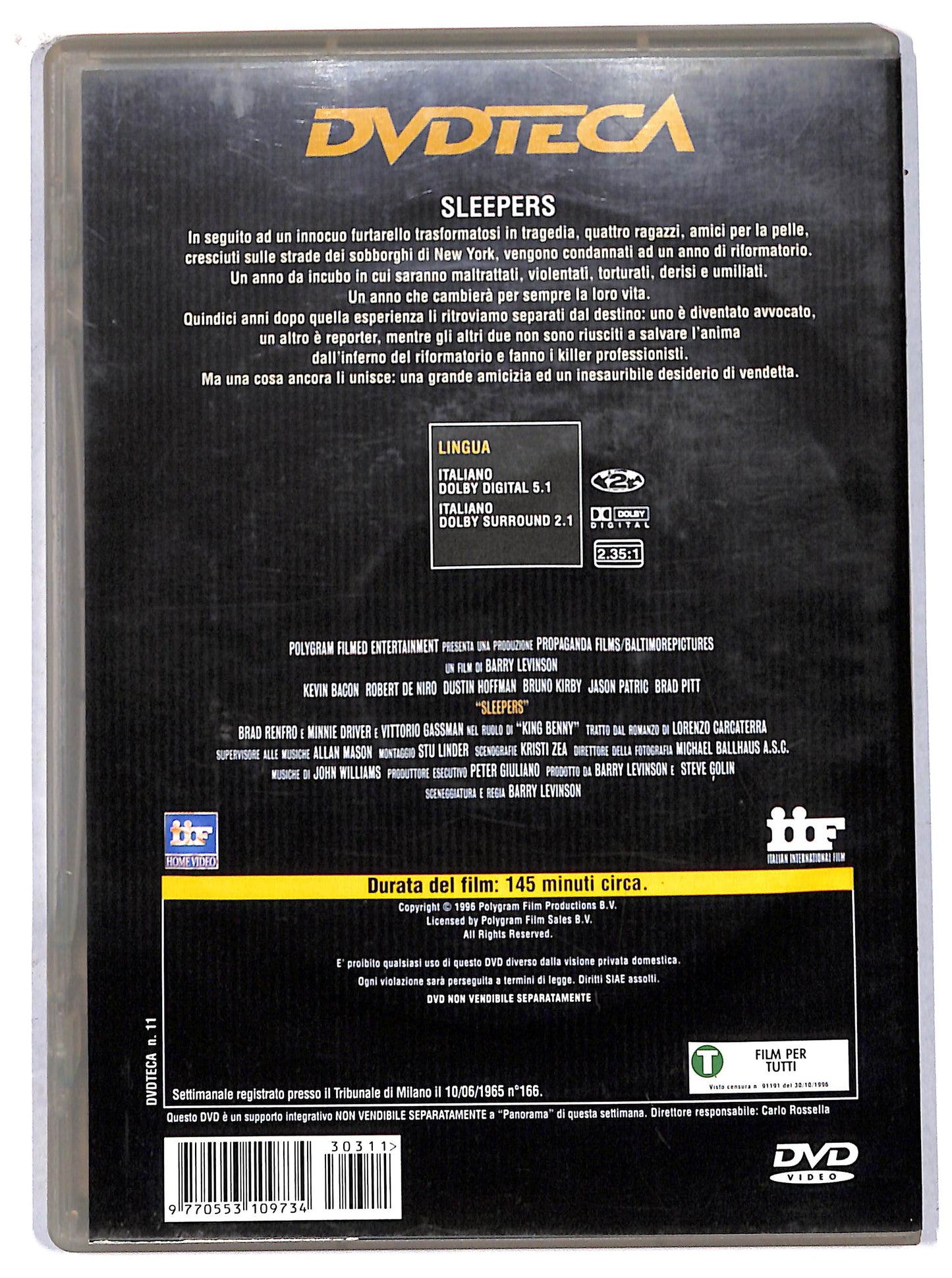 EBOND Sleepers  EDITORIALE DVD D706530