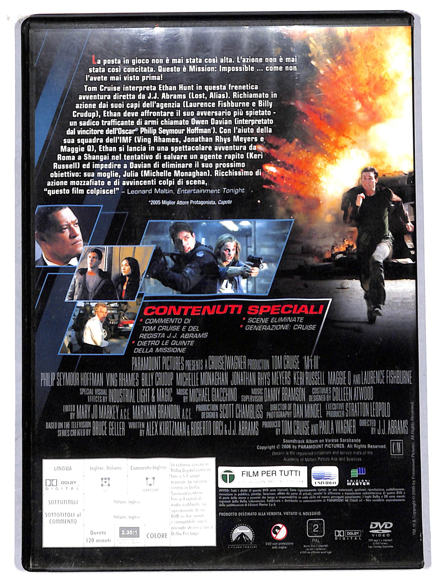 EBOND Mission: Impossible III  EDITORIALE DVD D706601