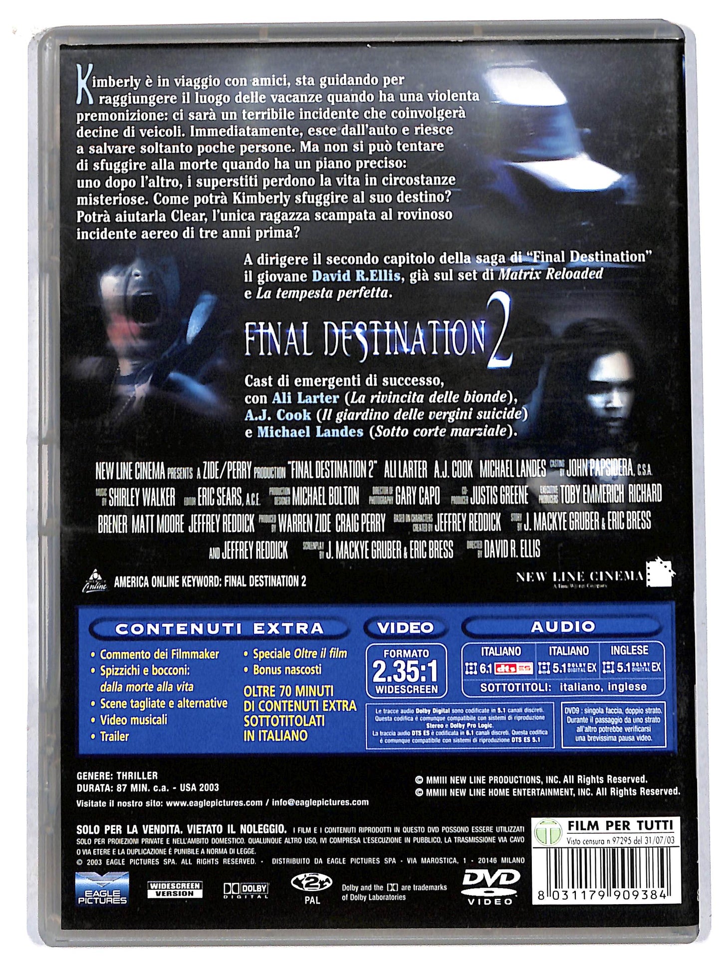 EBOND final destination 2 DVD D706655