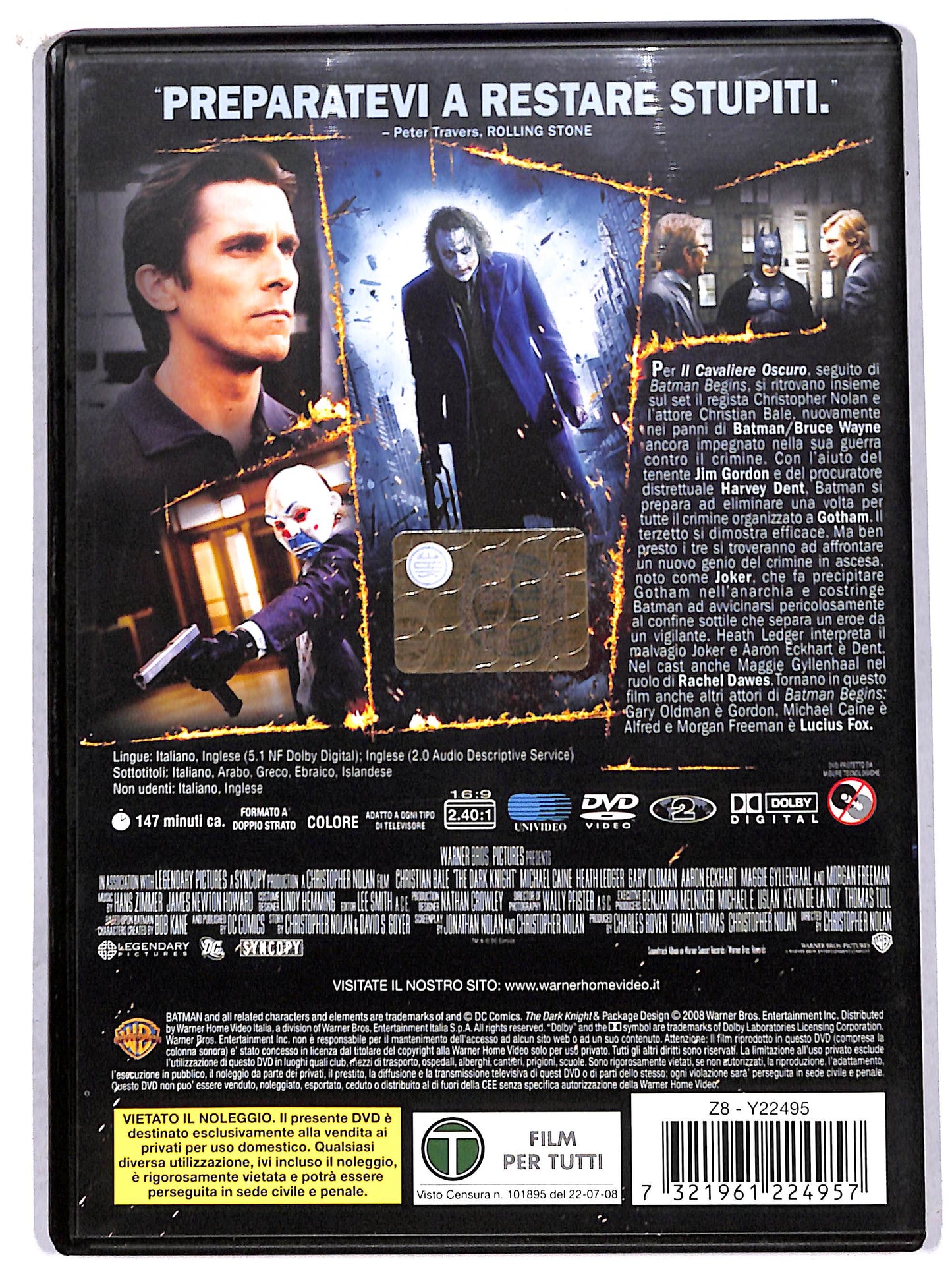 EBOND il cavaliere oscuro DVD D706705