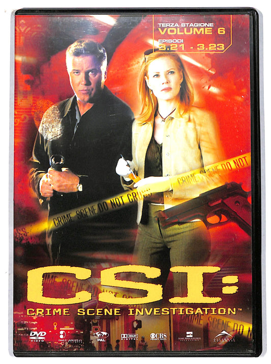 EBOND csi - terza stagione volume 6  EDITORIALE DVD D706744