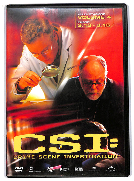 EBOND csi terza stagione volume 4  EDITORIALE DVD D706745
