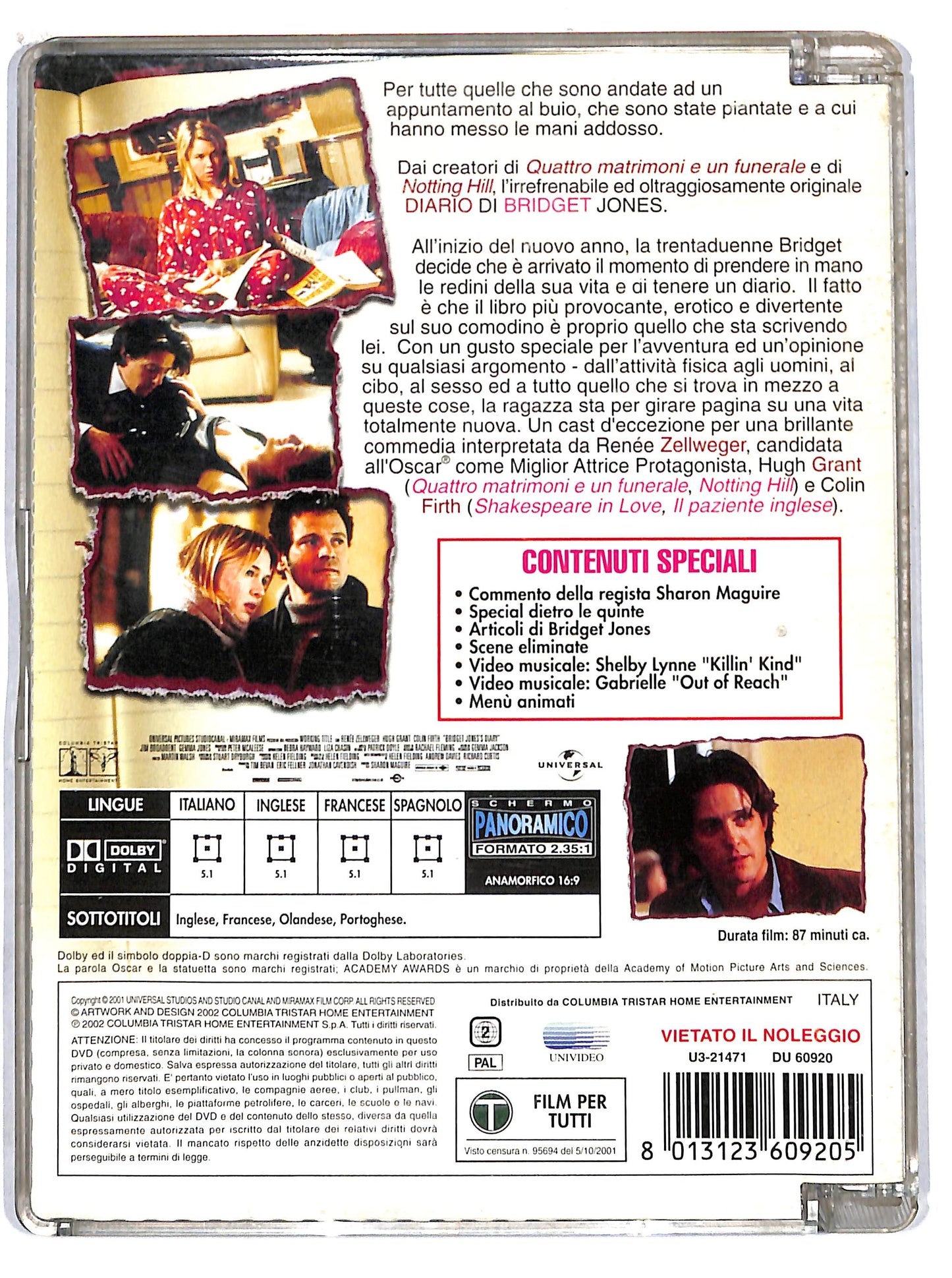 EBOND il diario di bridget jones  SJB DVD D706829