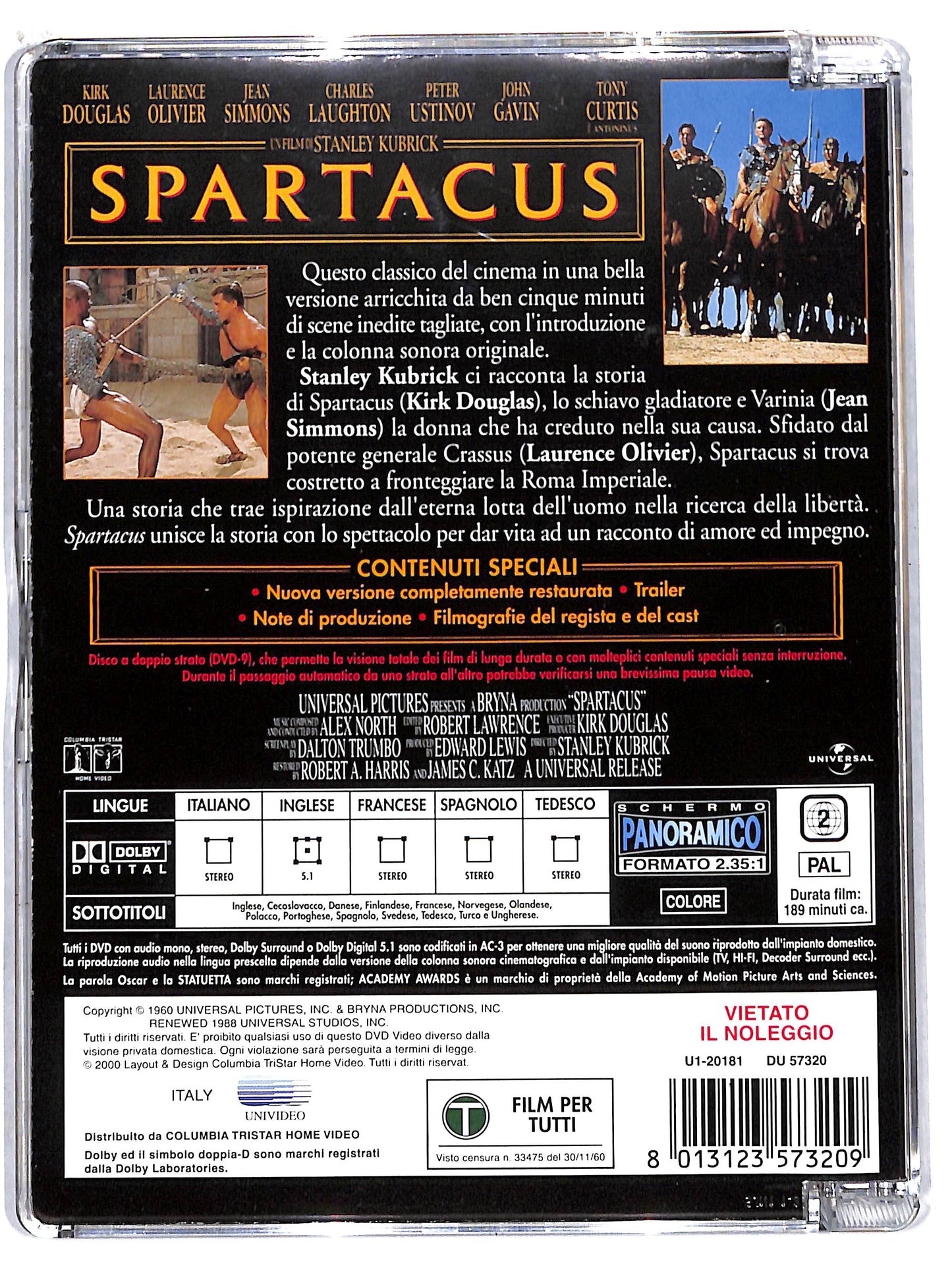 EBOND spartacus  SJB DVD D706830