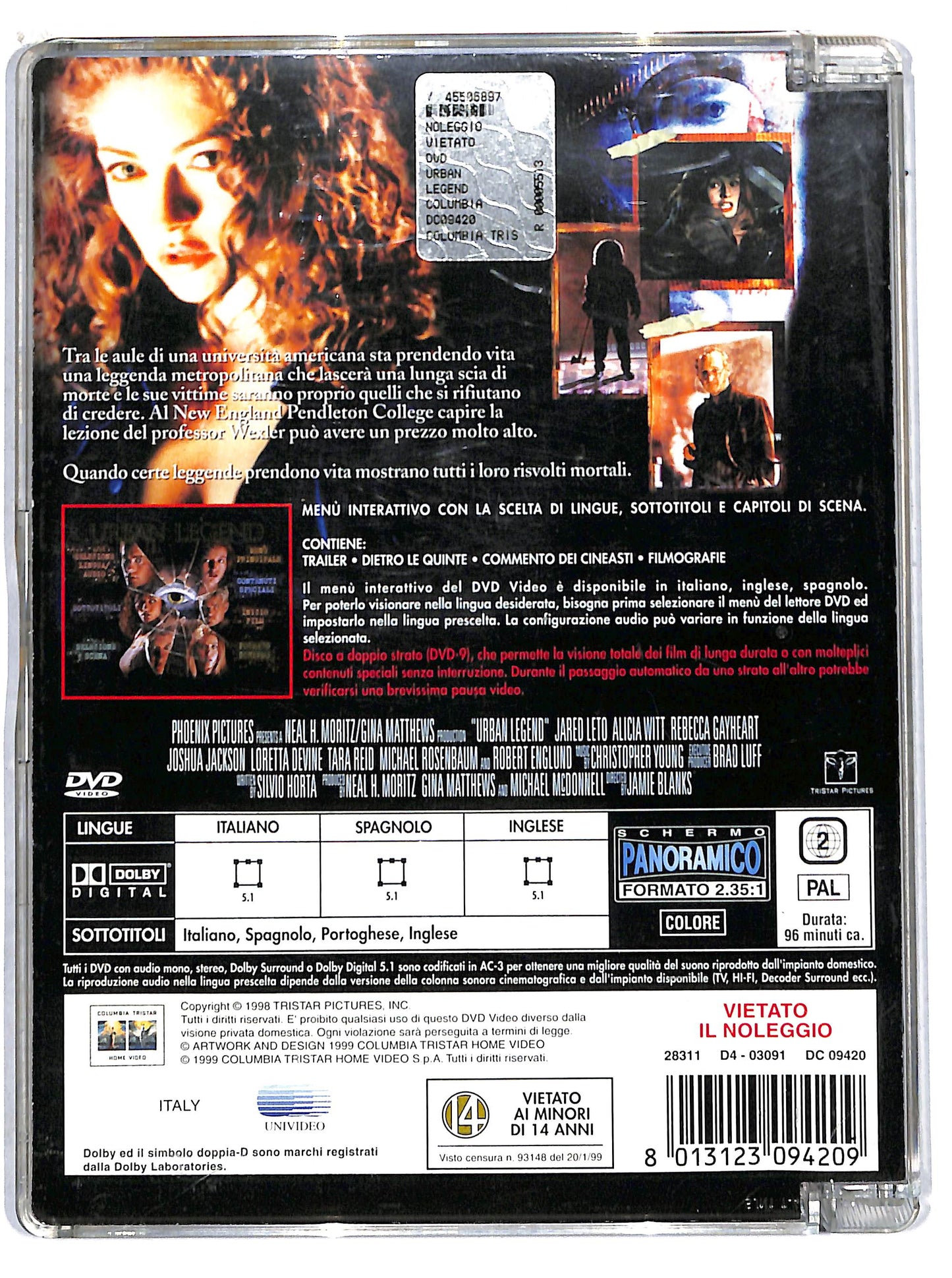 EBOND urban legend  SJB DVD D706870