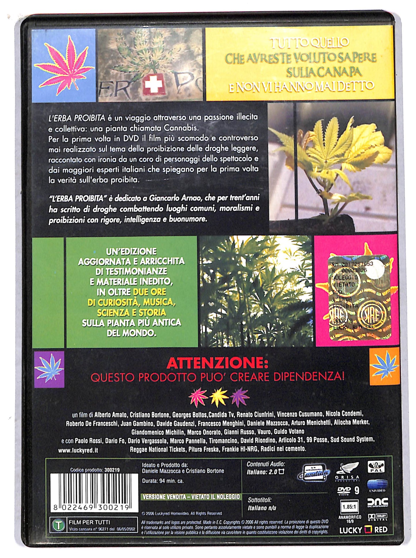 EBOND L'erba proibita DVD D707628