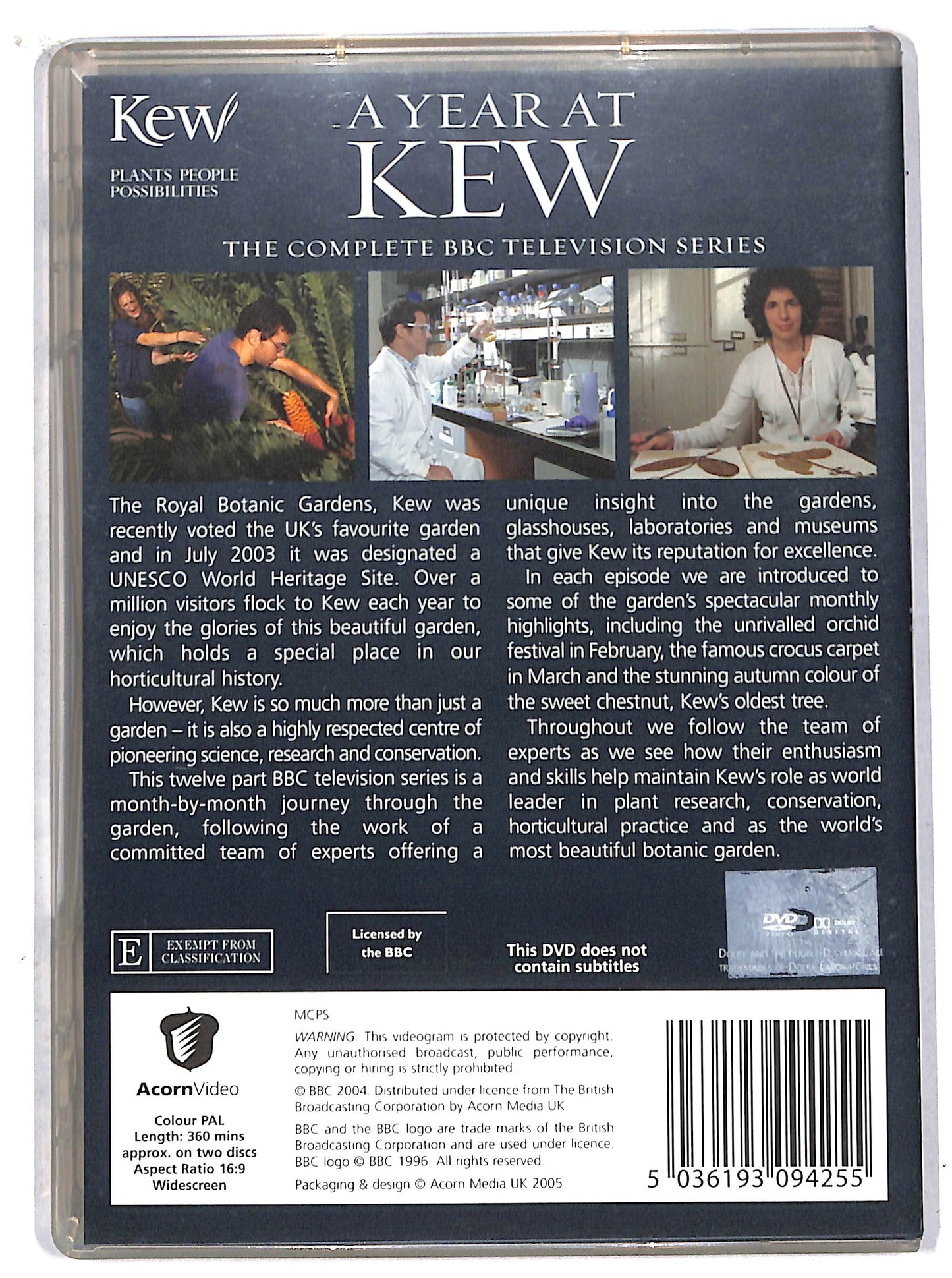 EBOND a year at kew - UK EDITION DVD D707658