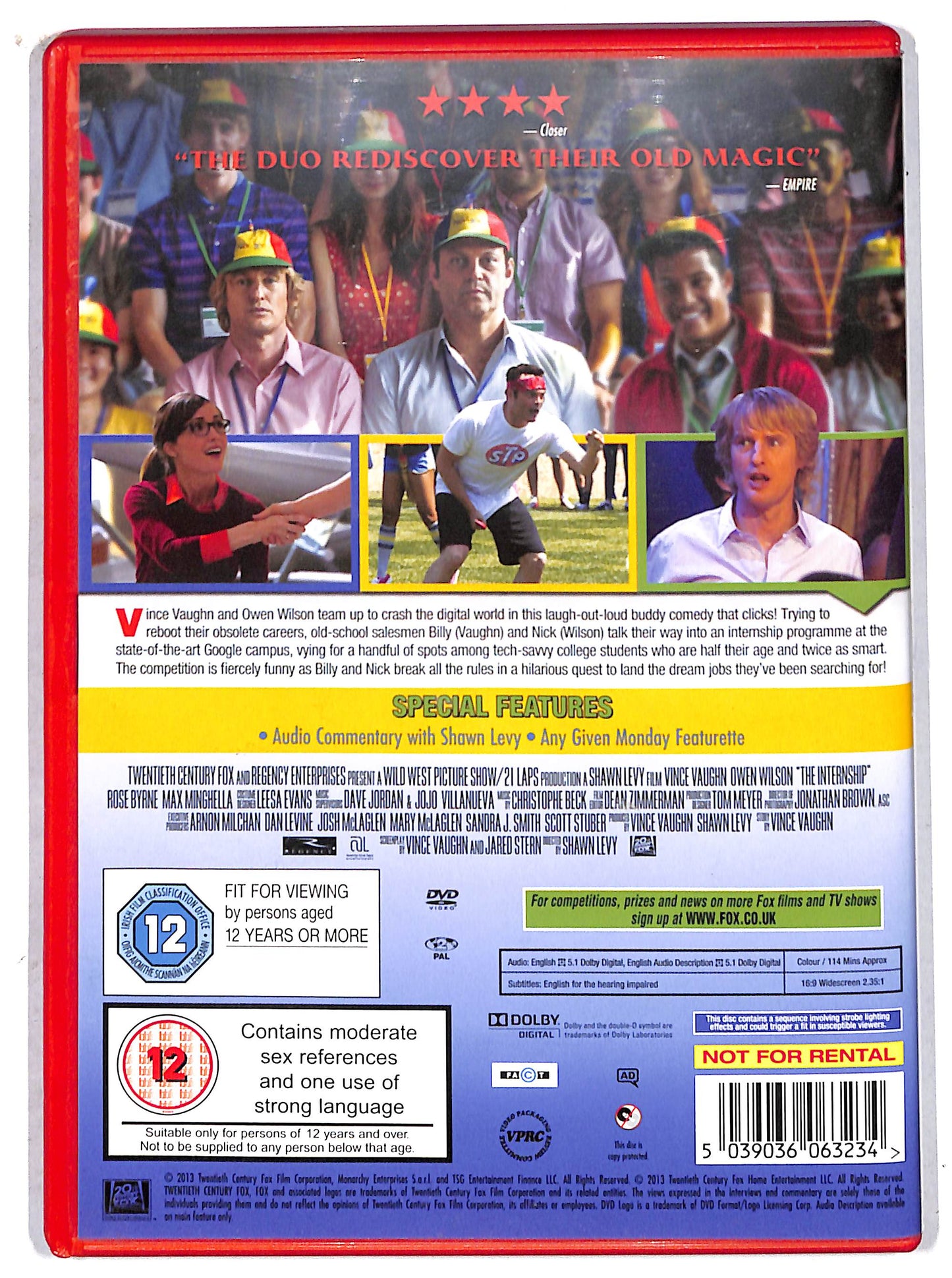 EBOND the internship - UK EDITION DVD D707659