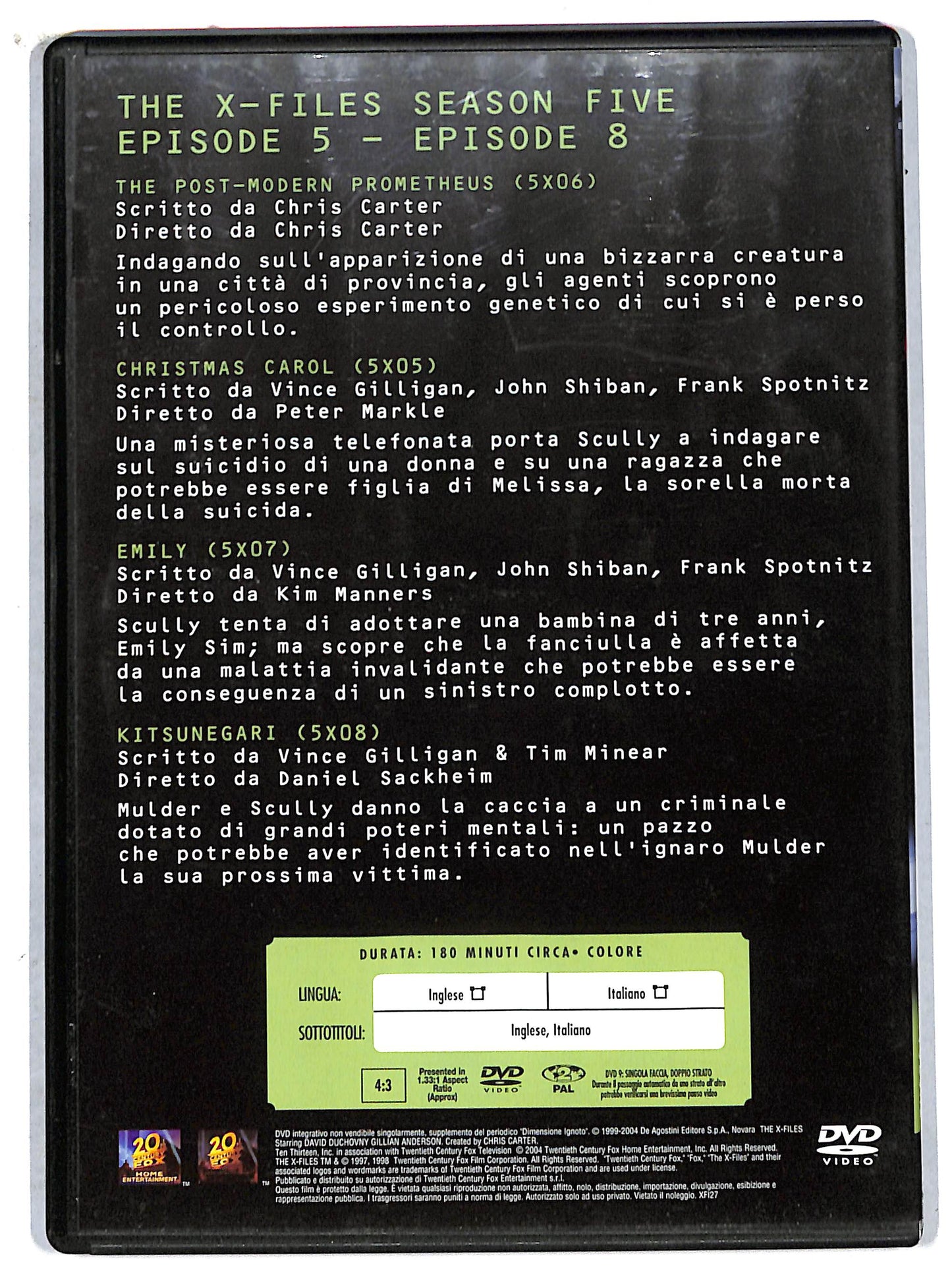EBOND the x files collection volume 2 season five  EDITORIALE DVD D708236