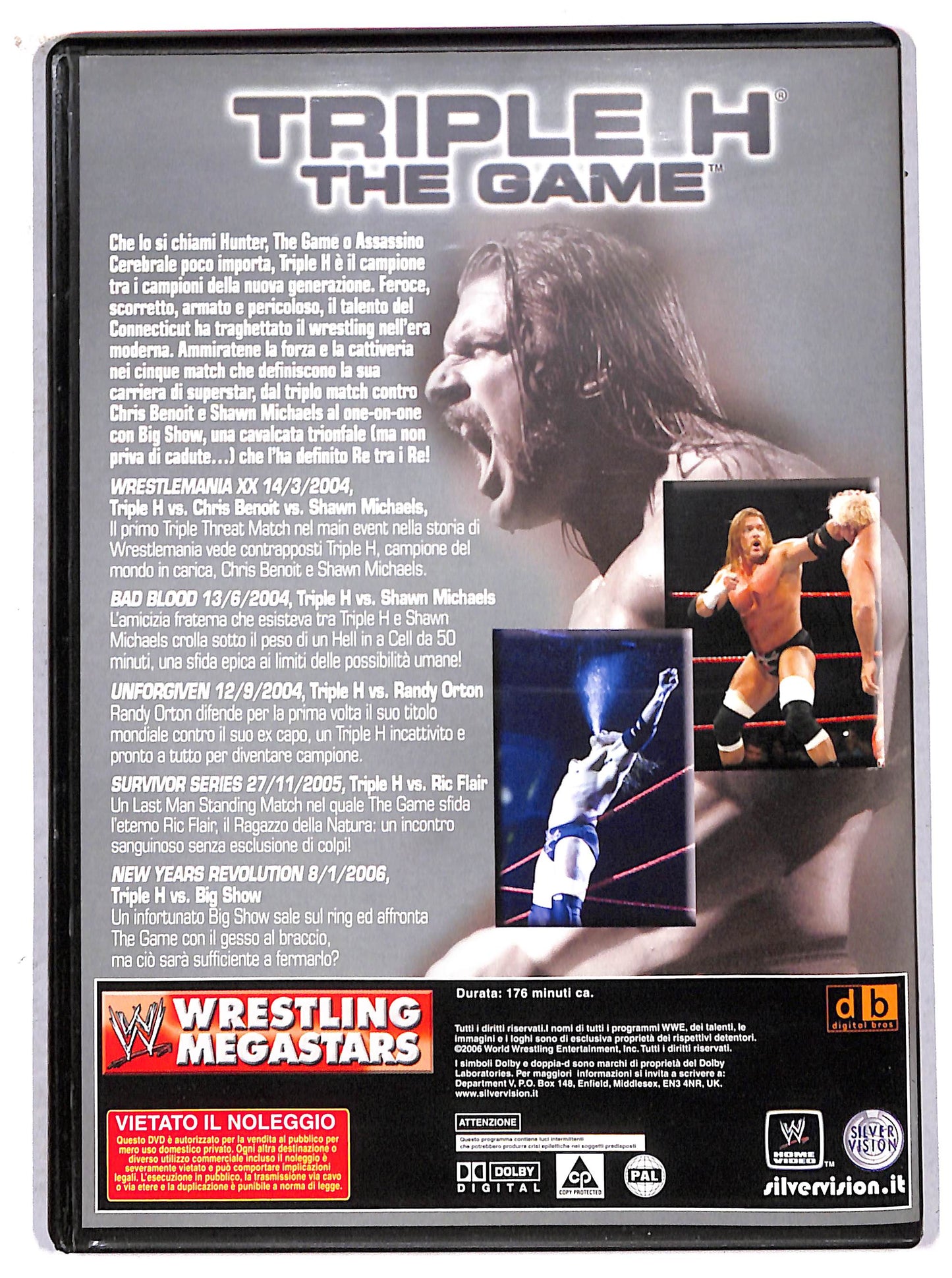 EBOND Triple H The Game + Booklet - volume 11  EDITORIALE DVD D708322