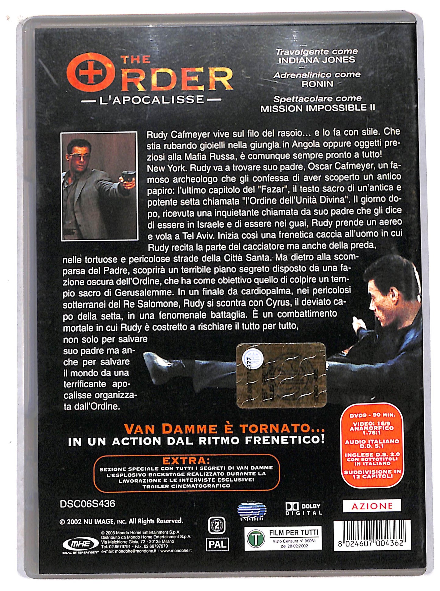 EBOND the order - l'apocalisse DVD D708326