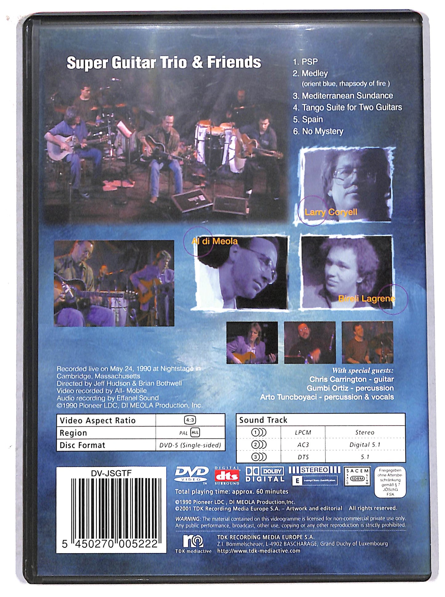 EBOND Super Guitar Trio And Friends  DVD D708327