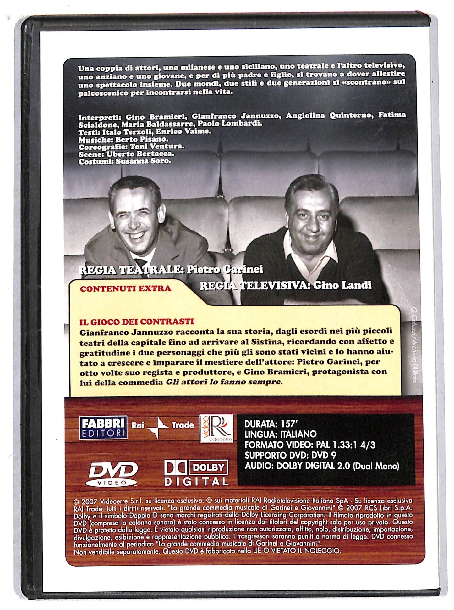 EBOND Gli attori lo fanno sempre EDITORIALE  DVD D708364