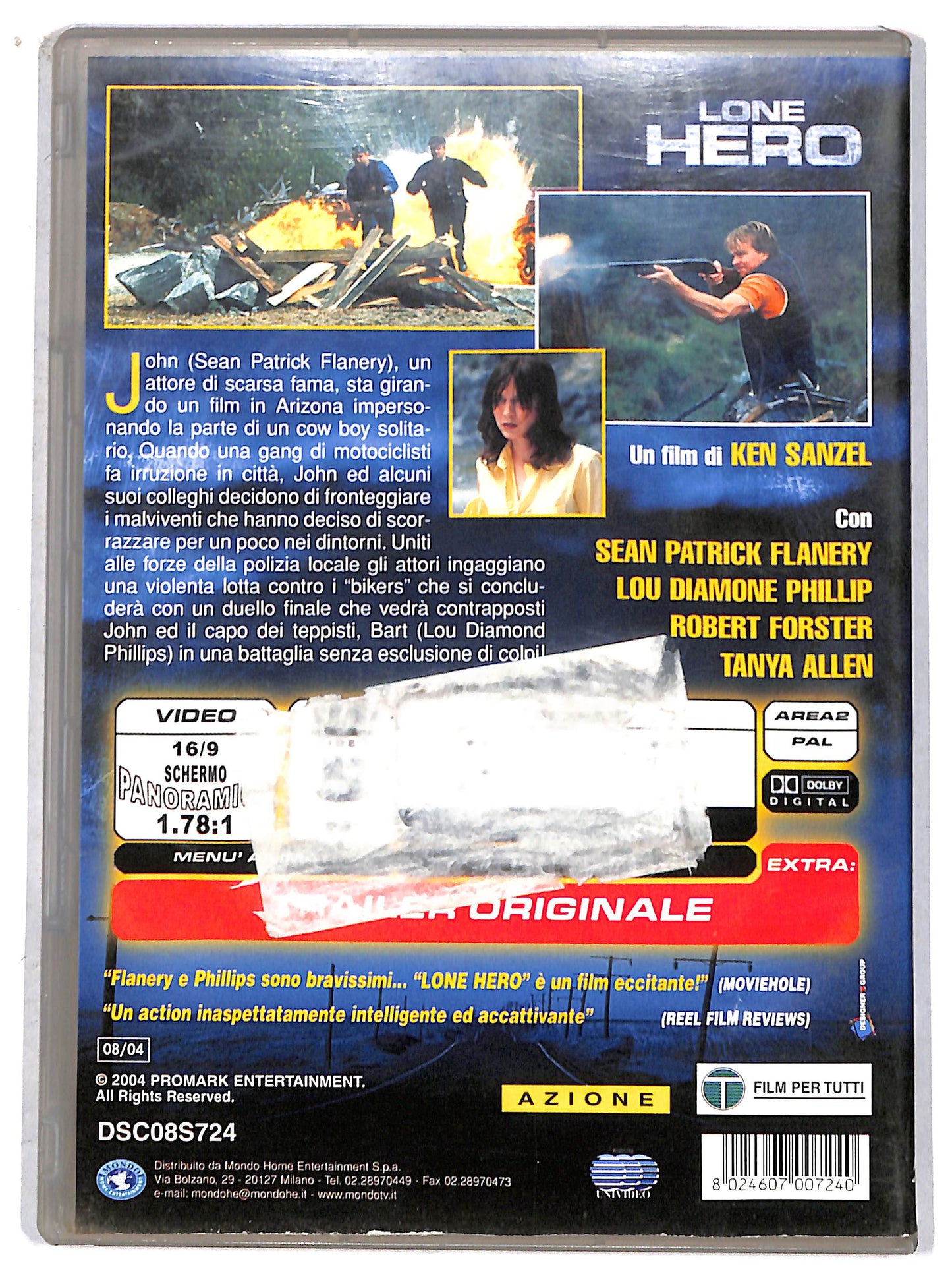 EBOND Lone hero  DVD D708459