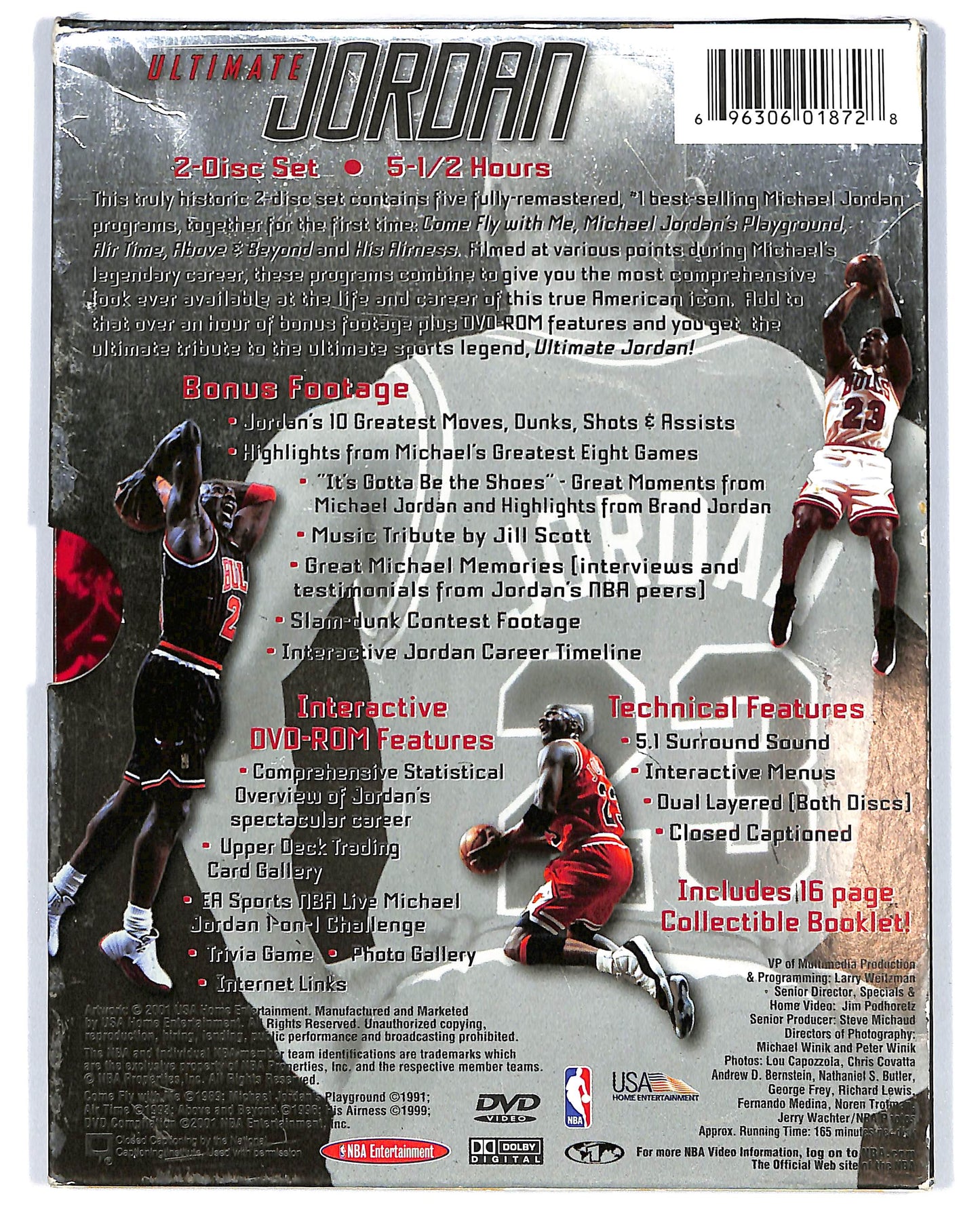 EBOND Ultimate Jordan  2 disc set DIGIPACK DVD D708501
