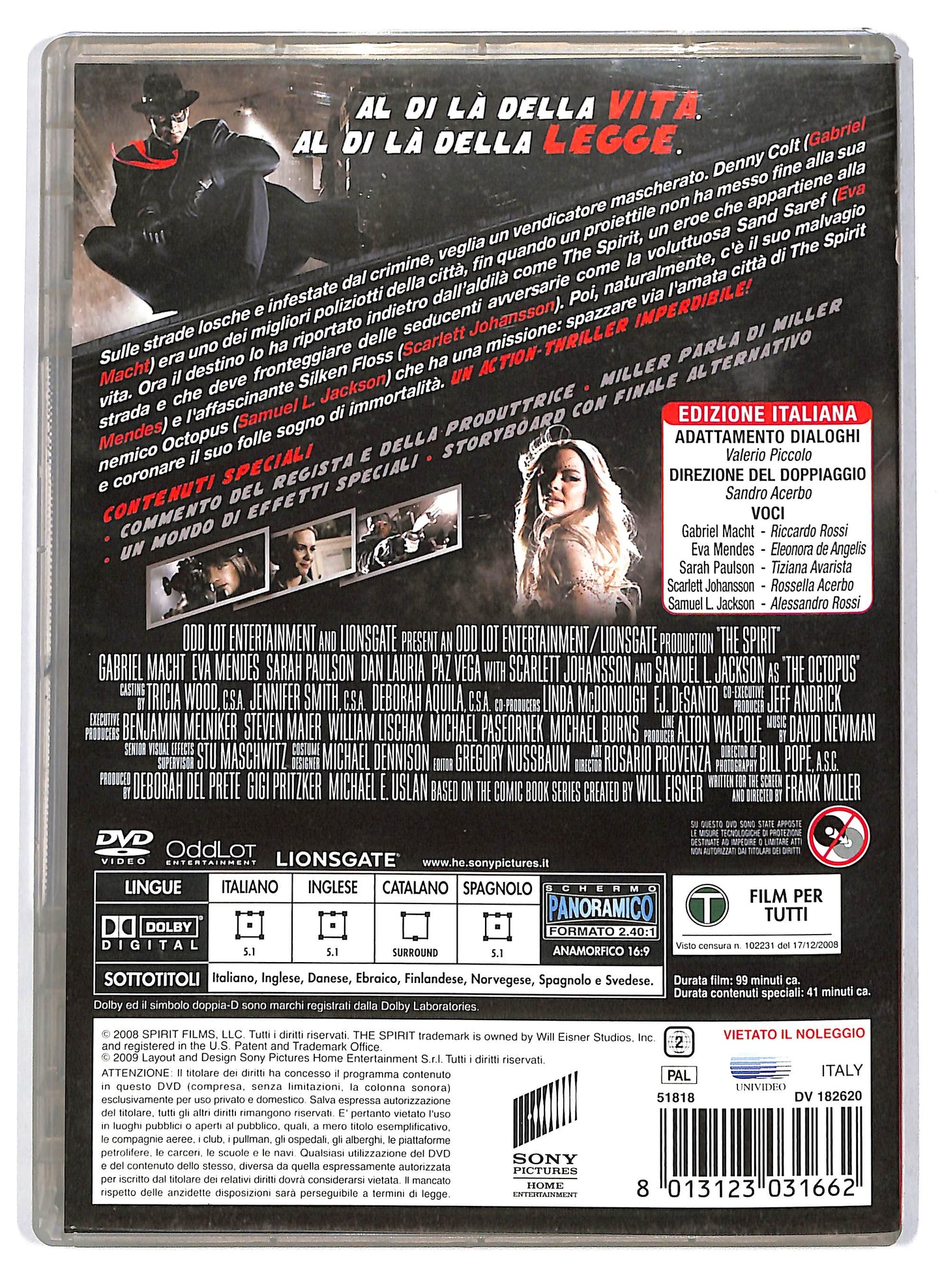 EBOND The Spirit  DVD D708519
