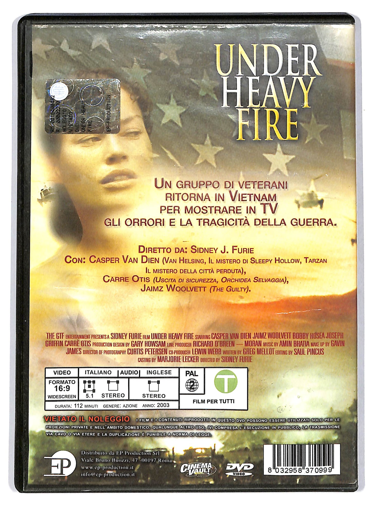 EBOND Under Heavy Fire  DVD D708521