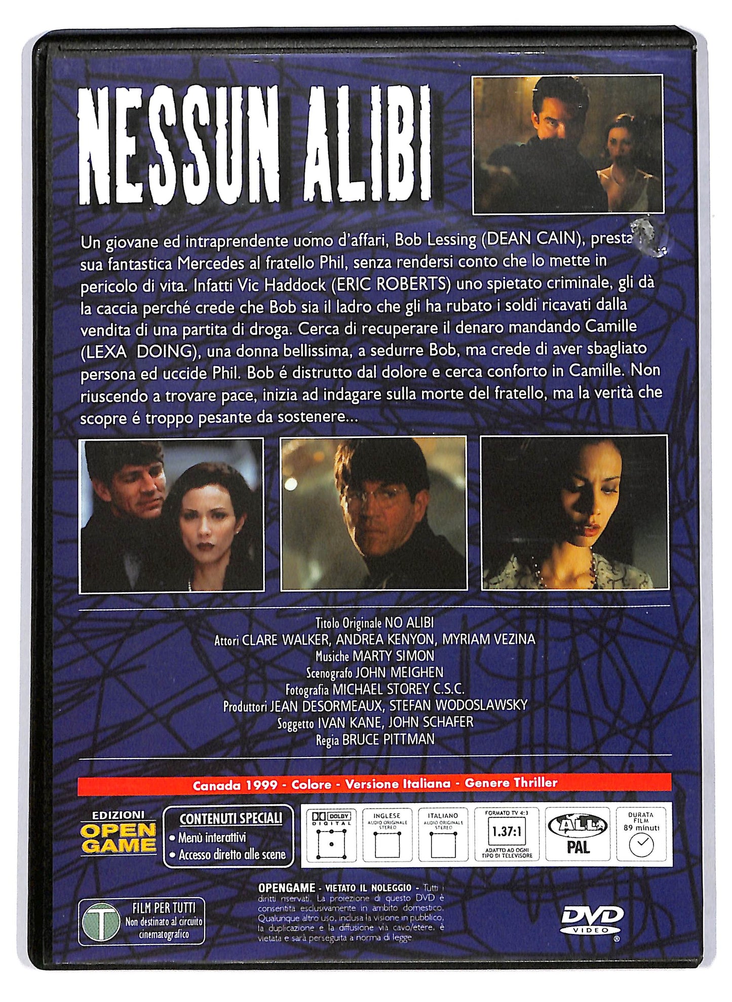 EBOND Nessun alibi EDITORIALE DVD D708632