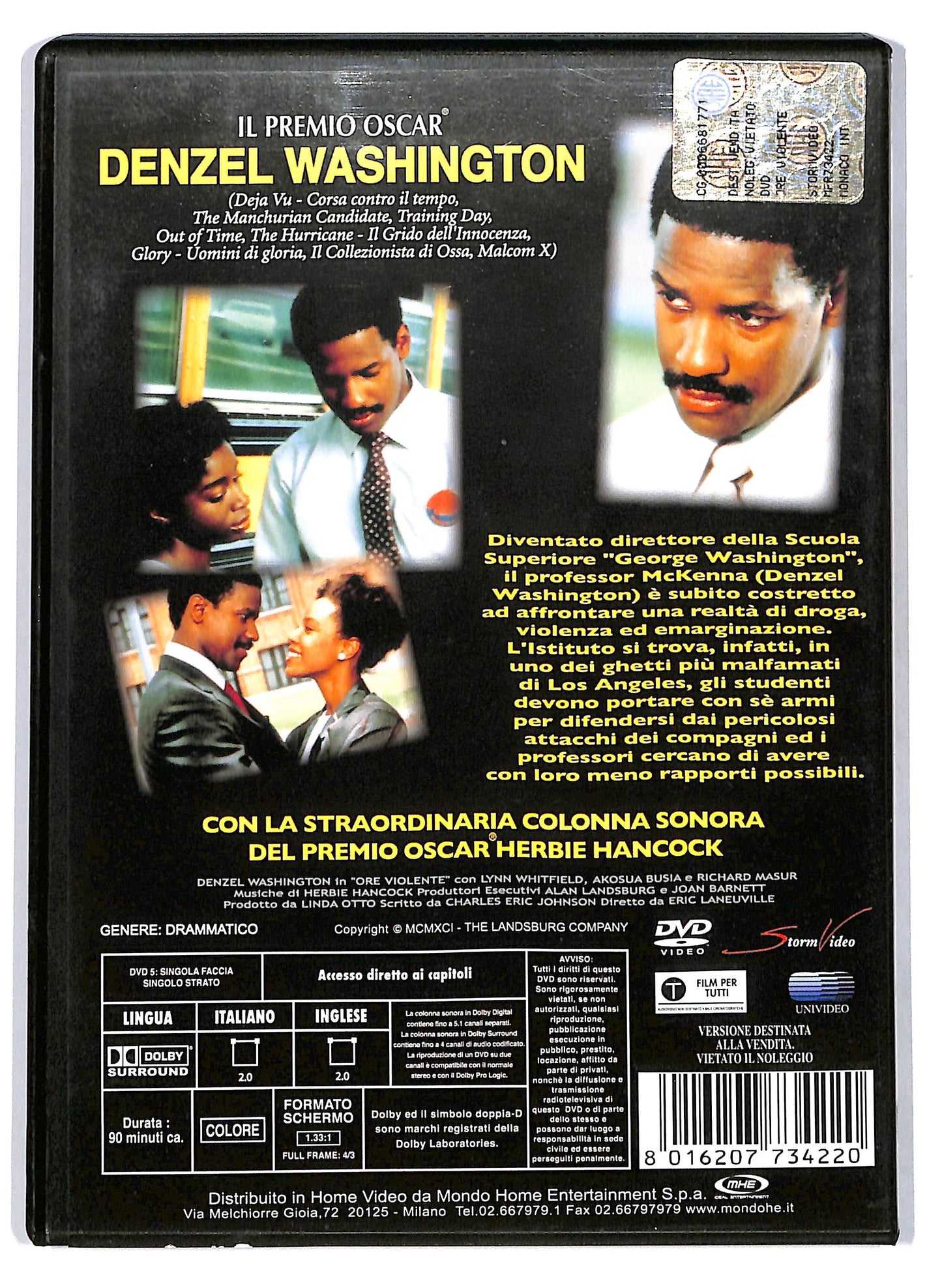 EBOND Ore violente DVD D708701