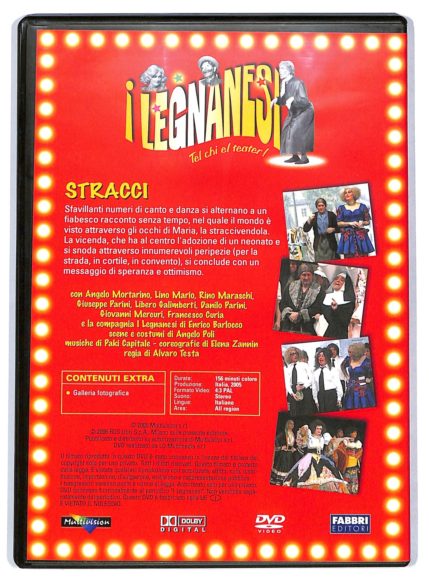 EBOND I Legnanesi - Stracci  EDITORIALE DVD D708916