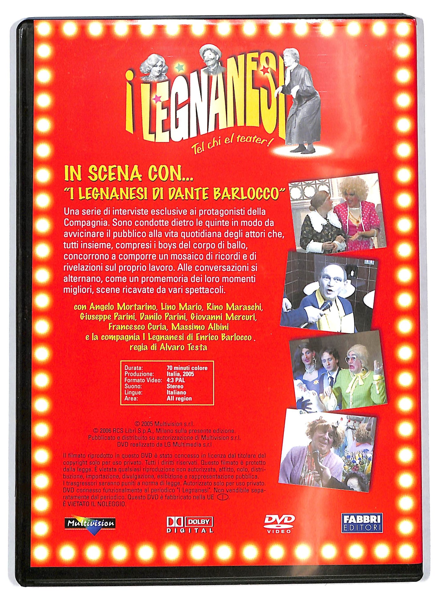 EBOND In scena con...'I legnanesi di Dante Barlocco' - I Legnanesi DVD D708933