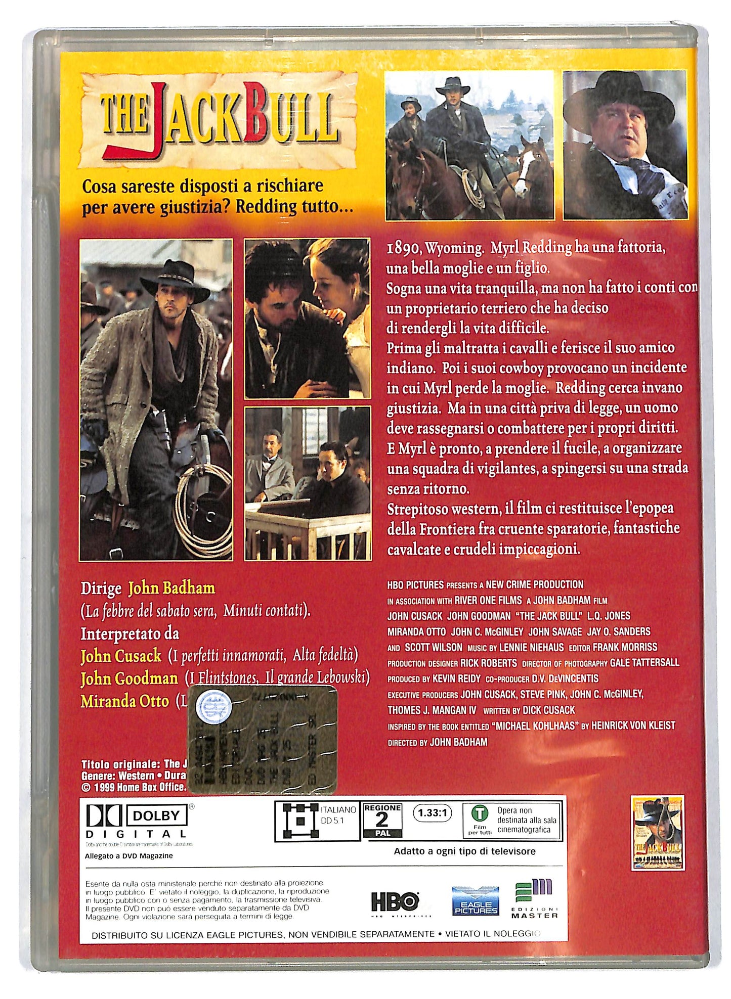 EBOND The Jack Bull EDITORIALE DVD D709002