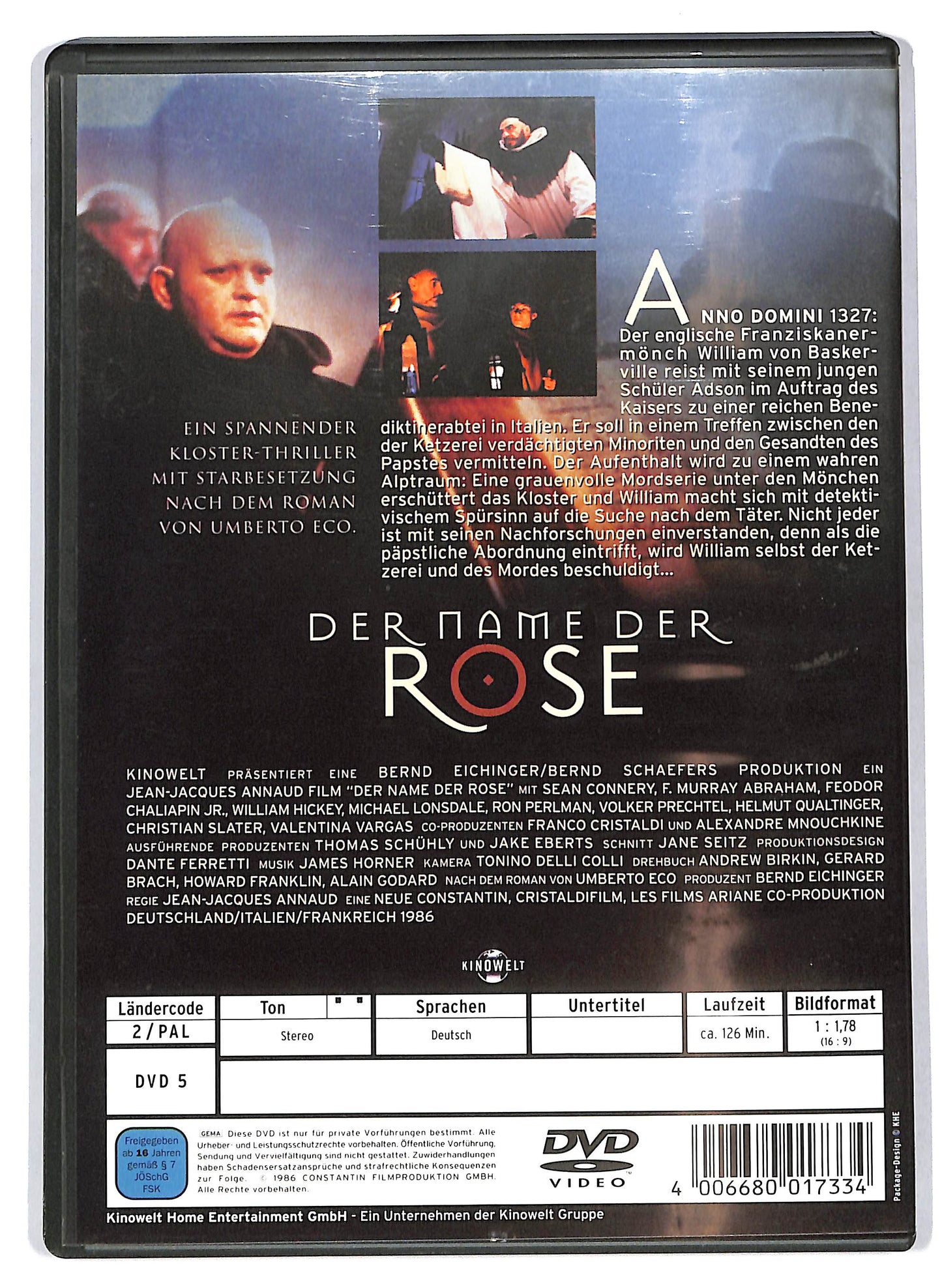 EBOND Der Name der Rose DVD D709201
