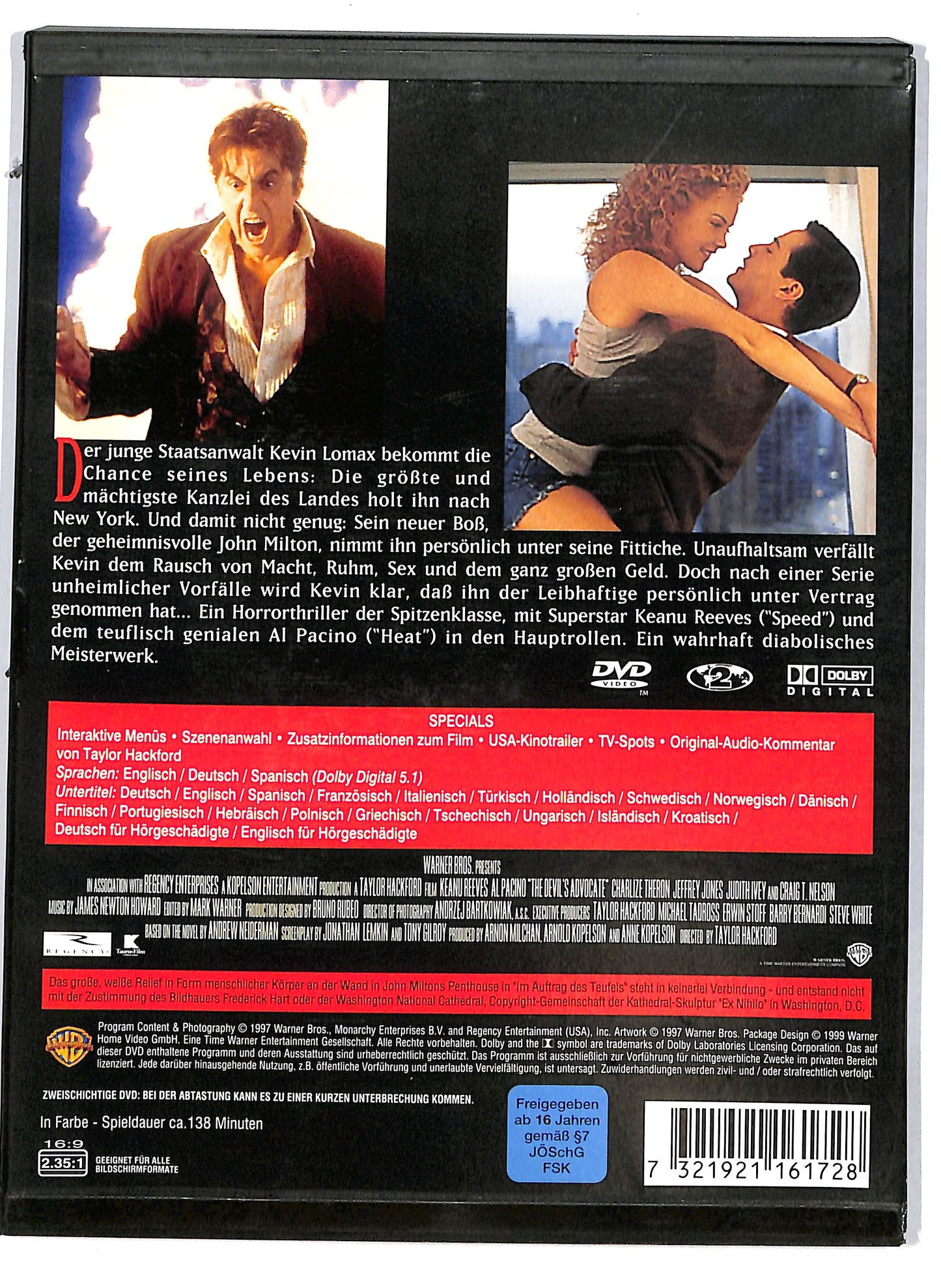 EBOND Im Auftrag des Teufels SNAPPER DVD D709206