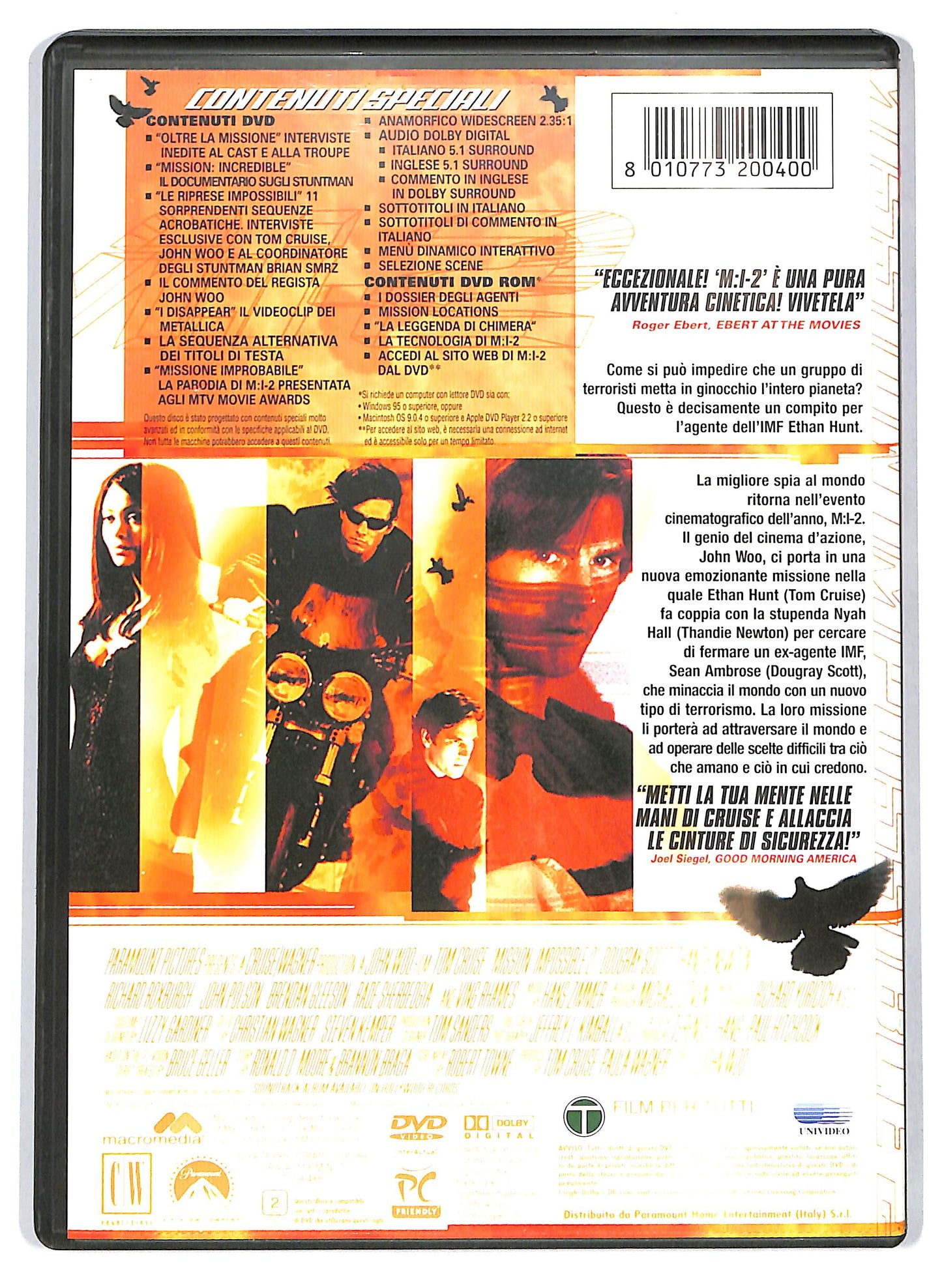 EBOND M:I Mission Impossible 2  DVD D709215