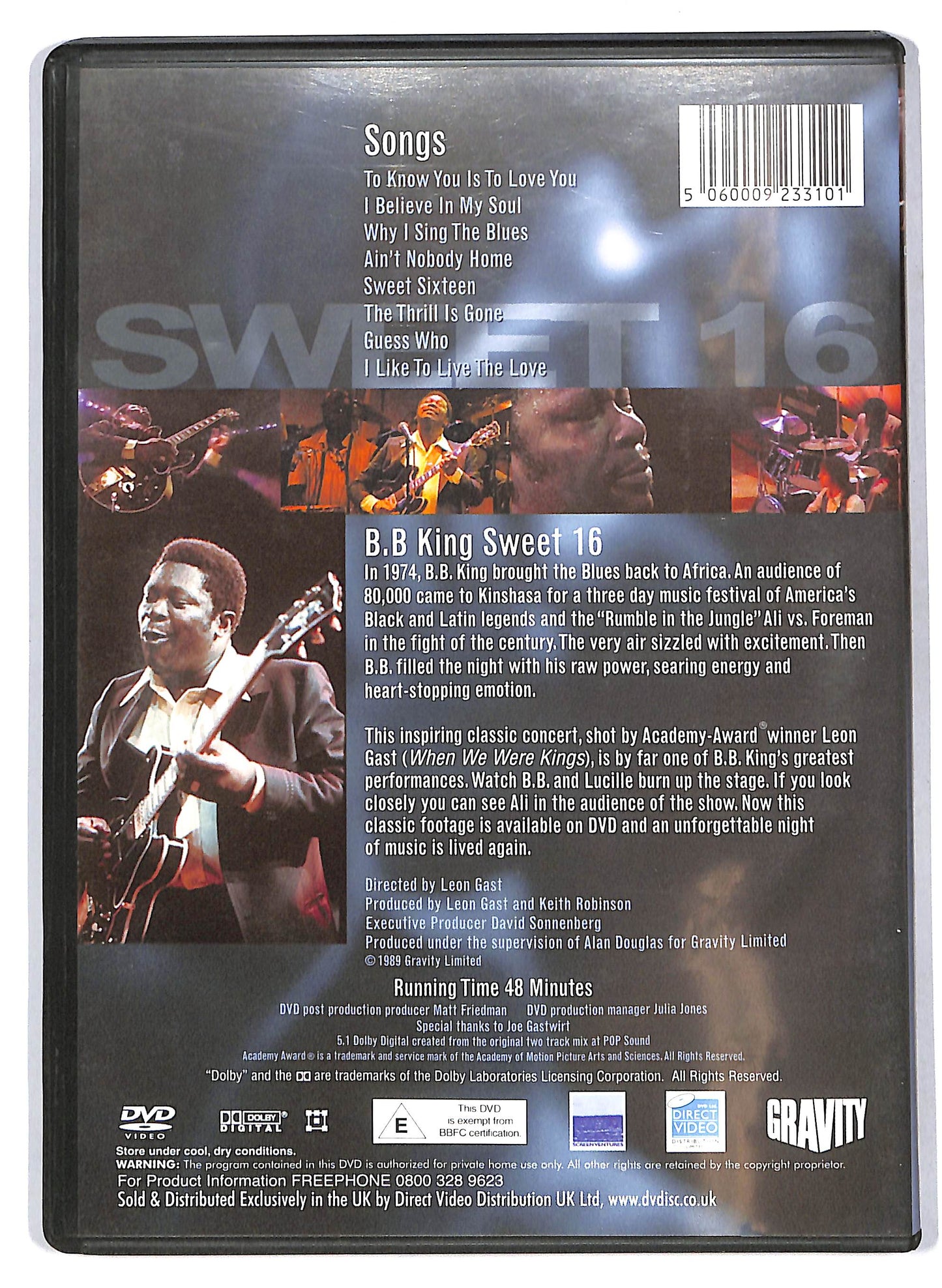 EBOND BB King - Sweet 16 DVD D709262