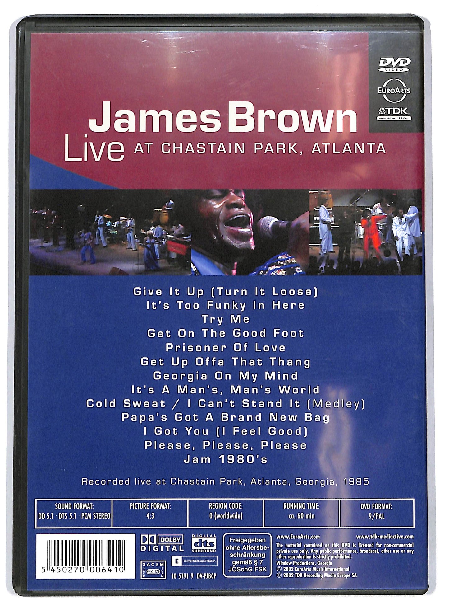 EBOND James Brown – Live At Chastain Park DVD D709303