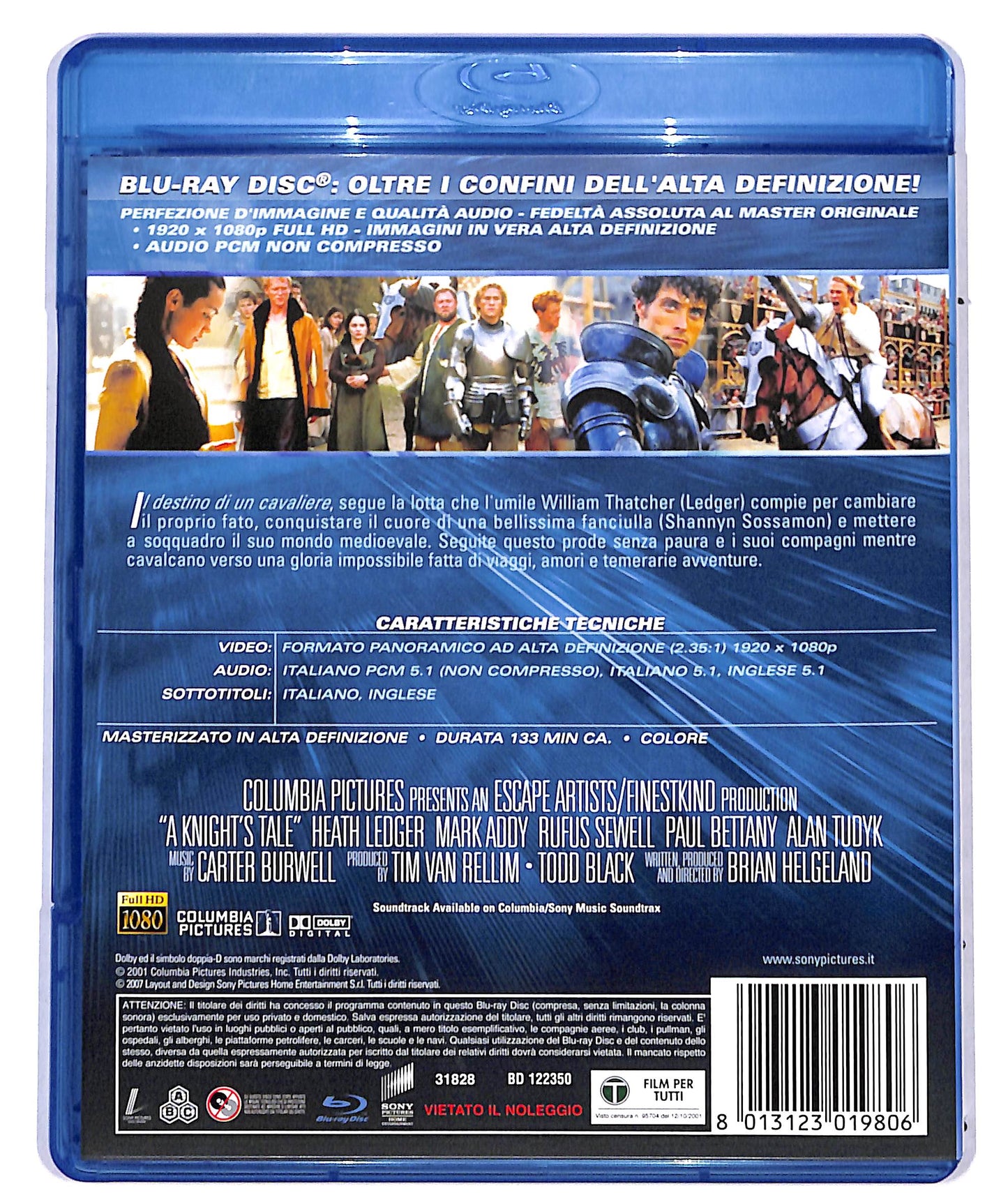 EBOND il destino di un cavaliere BLURAY D709576