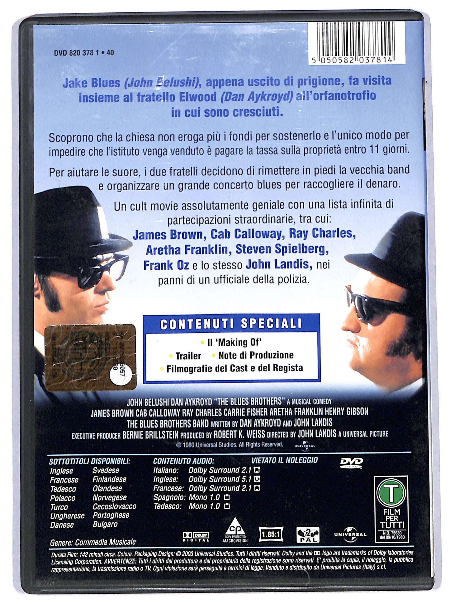 EBOND the blues brothers DVD D709642