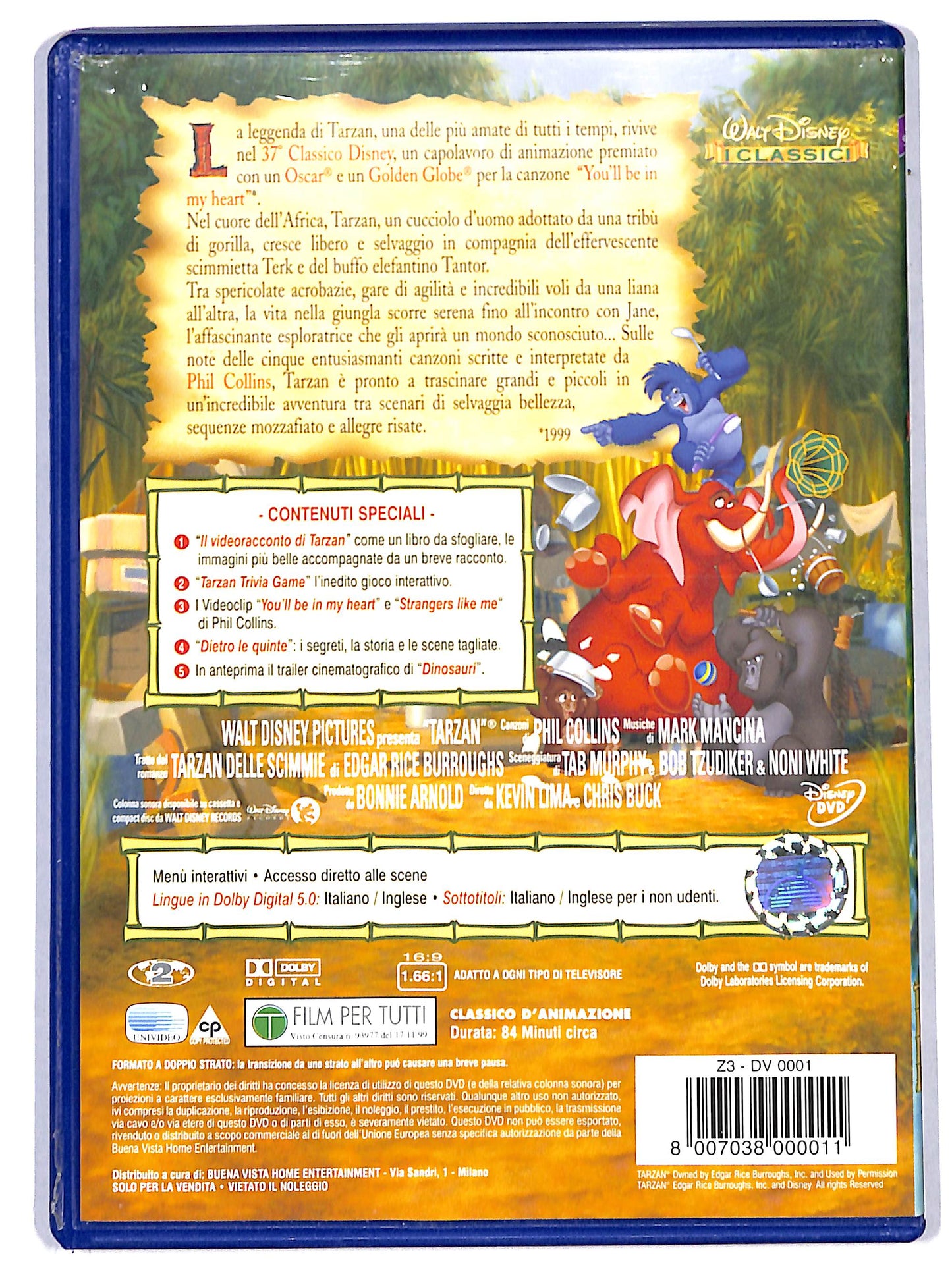 EBOND tarzan DVD D709643