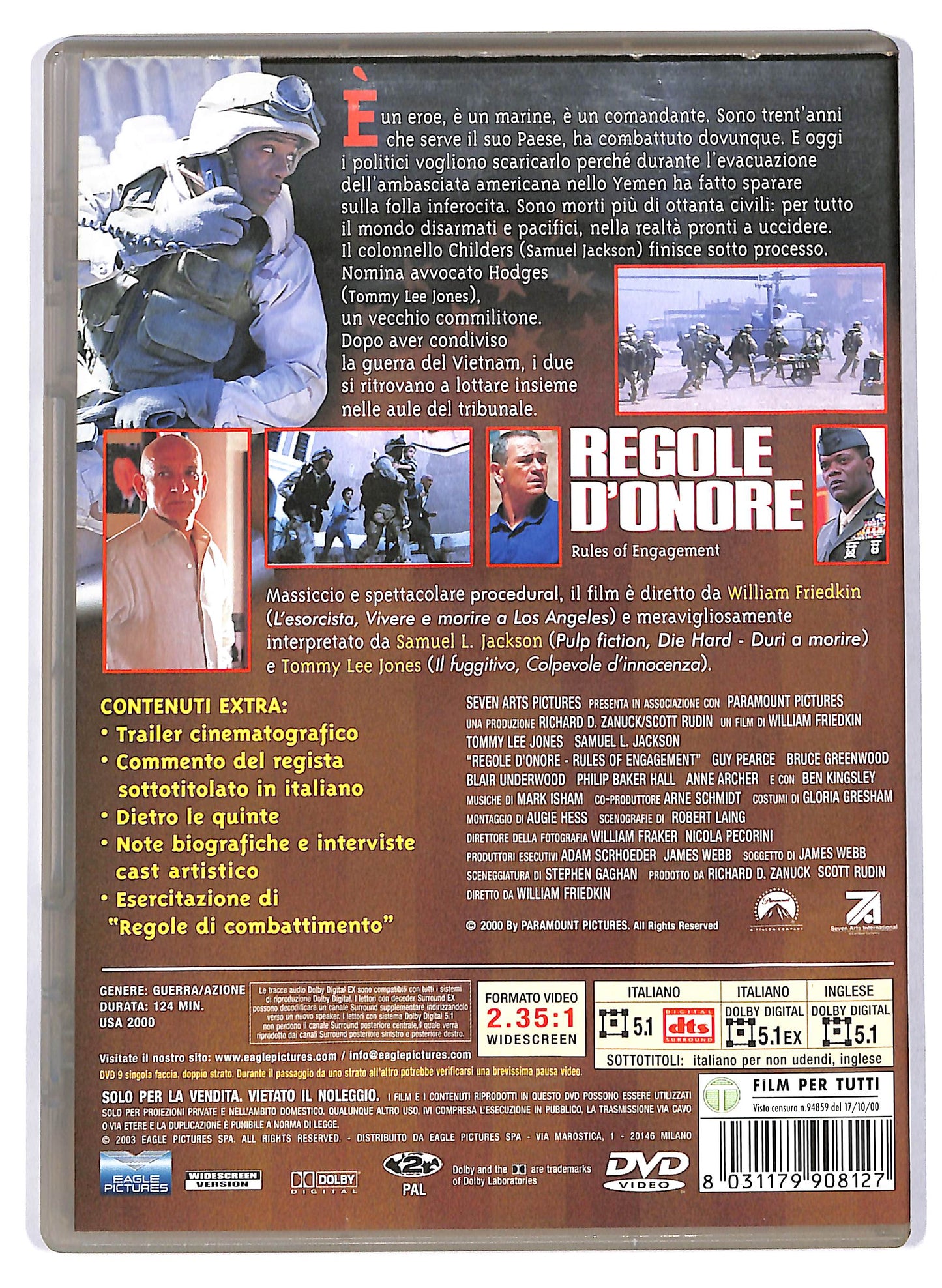 EBOND Regole d'Onore  DVD D710160