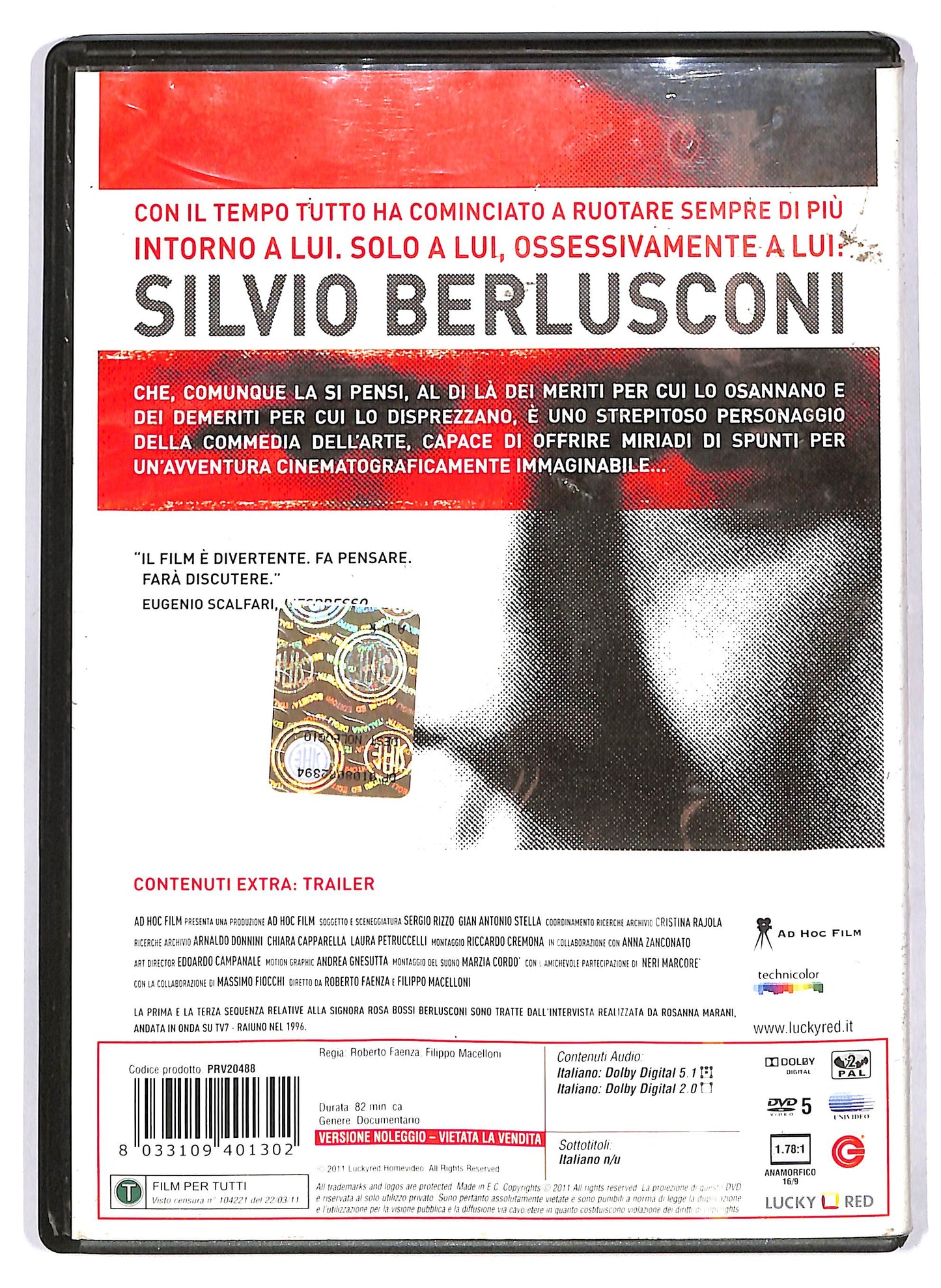 EBOND Silvio forever NOLEGGIO DVD D710218